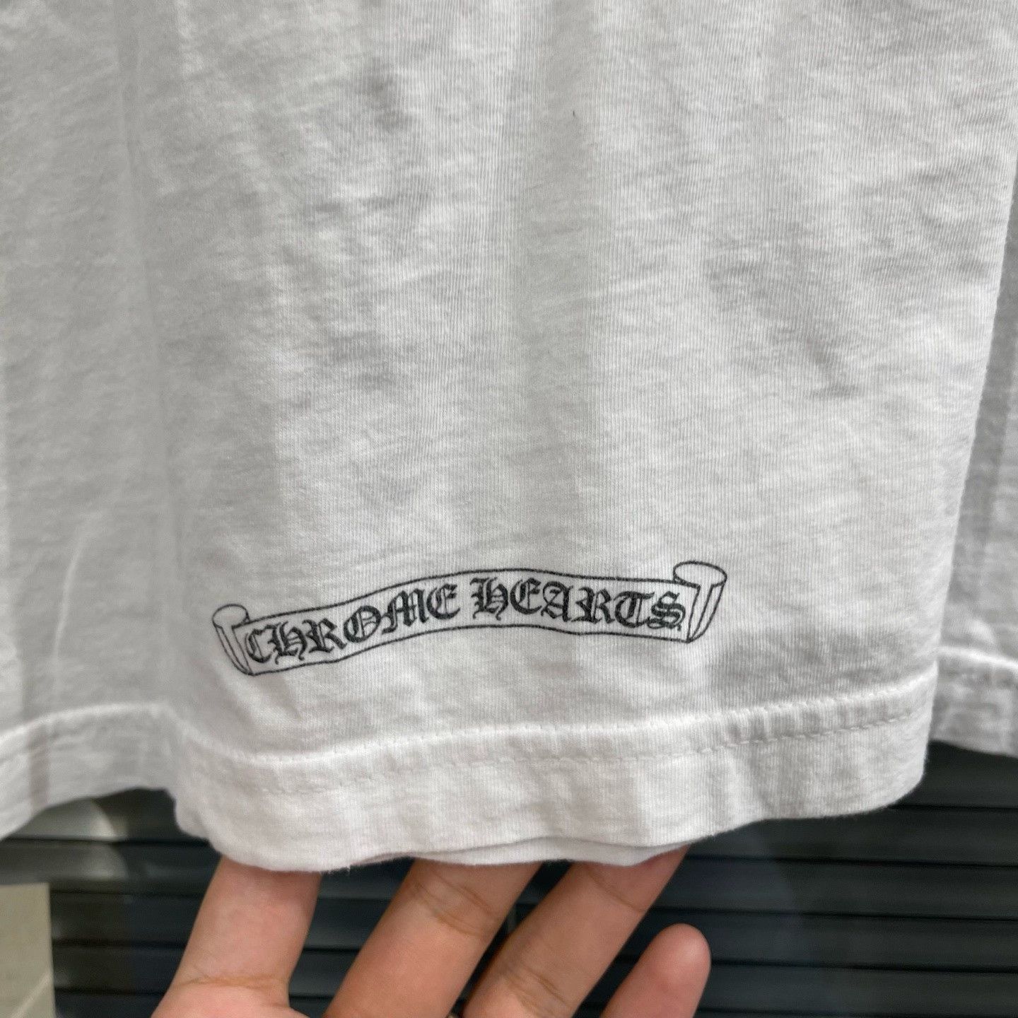 Chrome Hearts Chrome Hearts Red Horseshoe Pocket T-Shirt US L Size US L / EU 52-54 / 3 - 8 Thumbnail