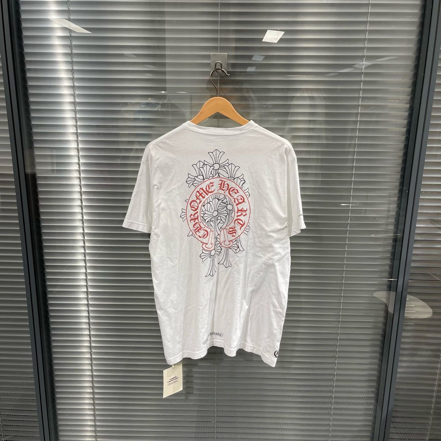Chrome Hearts Chrome Hearts Red Horseshoe Pocket T-Shirt US L Size US L / EU 52-54 / 3 - 2 Thumbnail