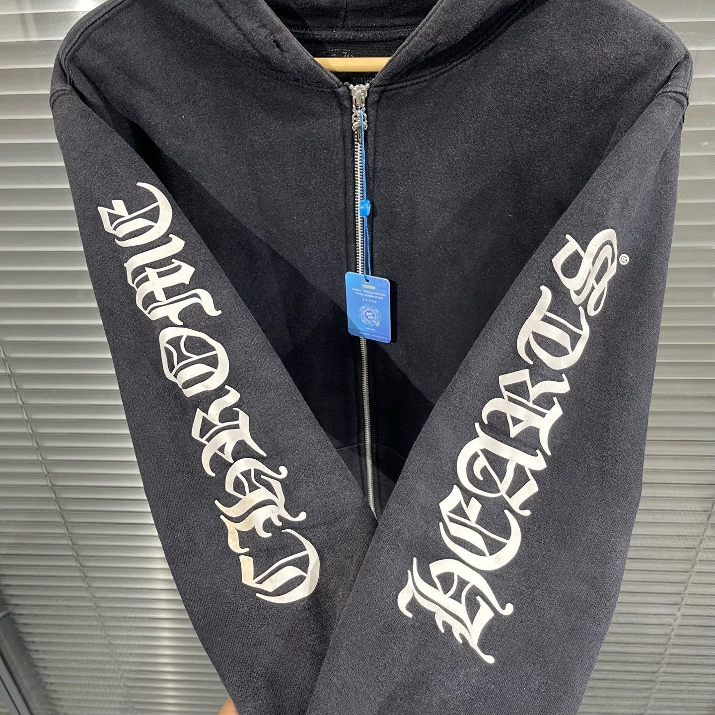 Chrome Hearts Chrome Hearts Waffle Horse Shoe Zip Hoodie M Size US M / EU 48-50 / 2 - 6 Thumbnail