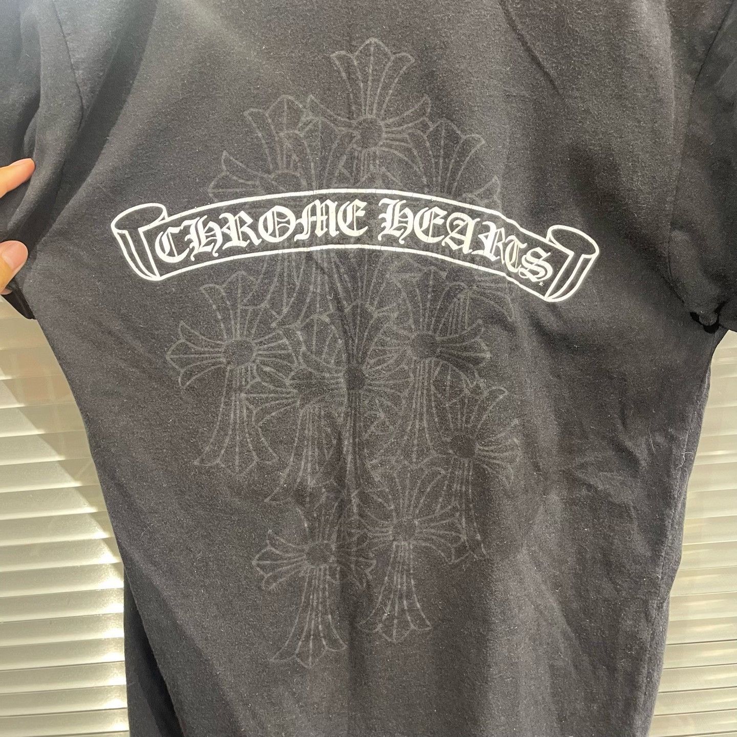 Chrome Hearts Chrome Hearts Phantom Cross Scroll T-Shirt M Size US M / EU 48-50 / 2 - 8 Thumbnail