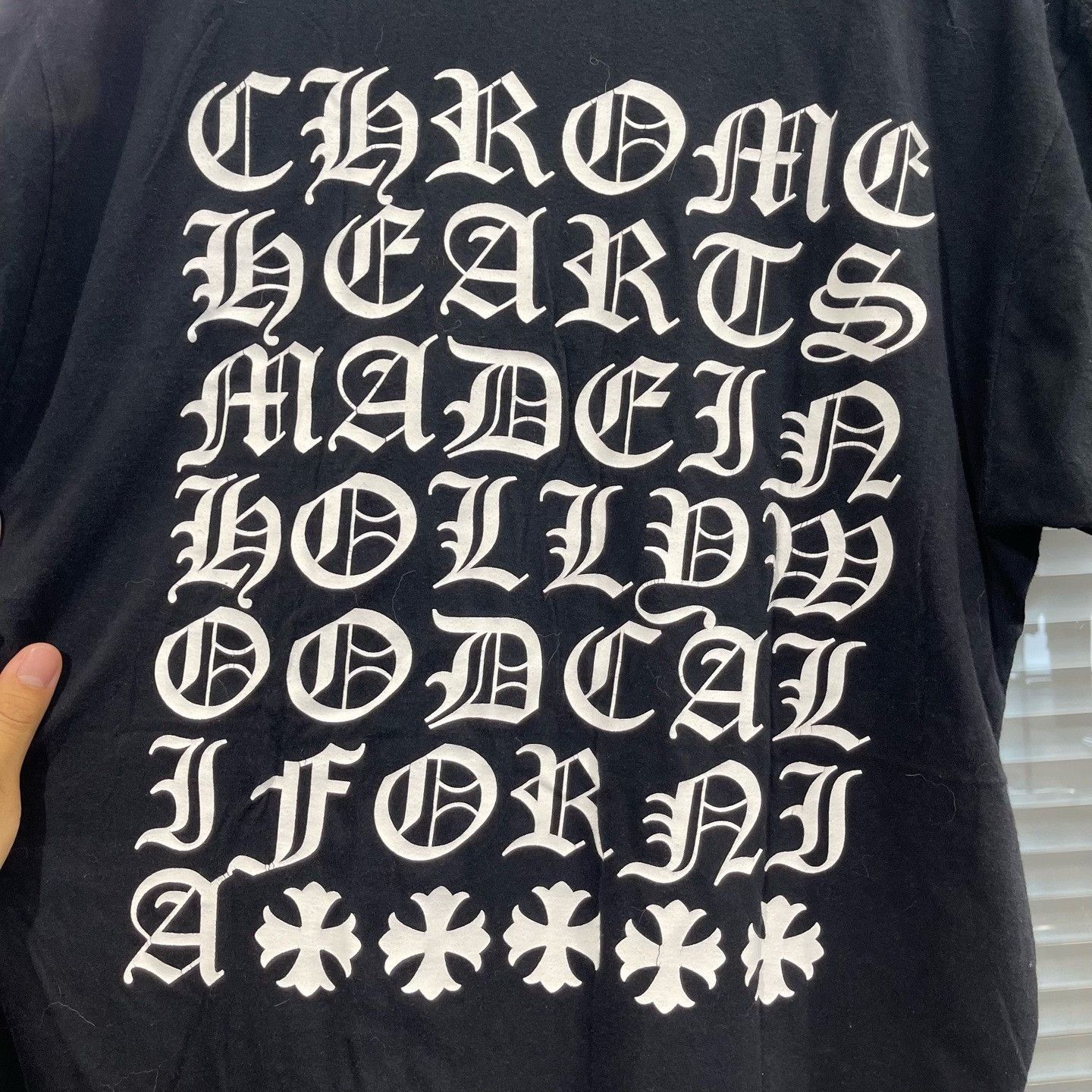 Chrome Hearts Chrome Hearts Script Print Pocket T-Shirt Size L Size US L / EU 52-54 / 3 - 6 Thumbnail