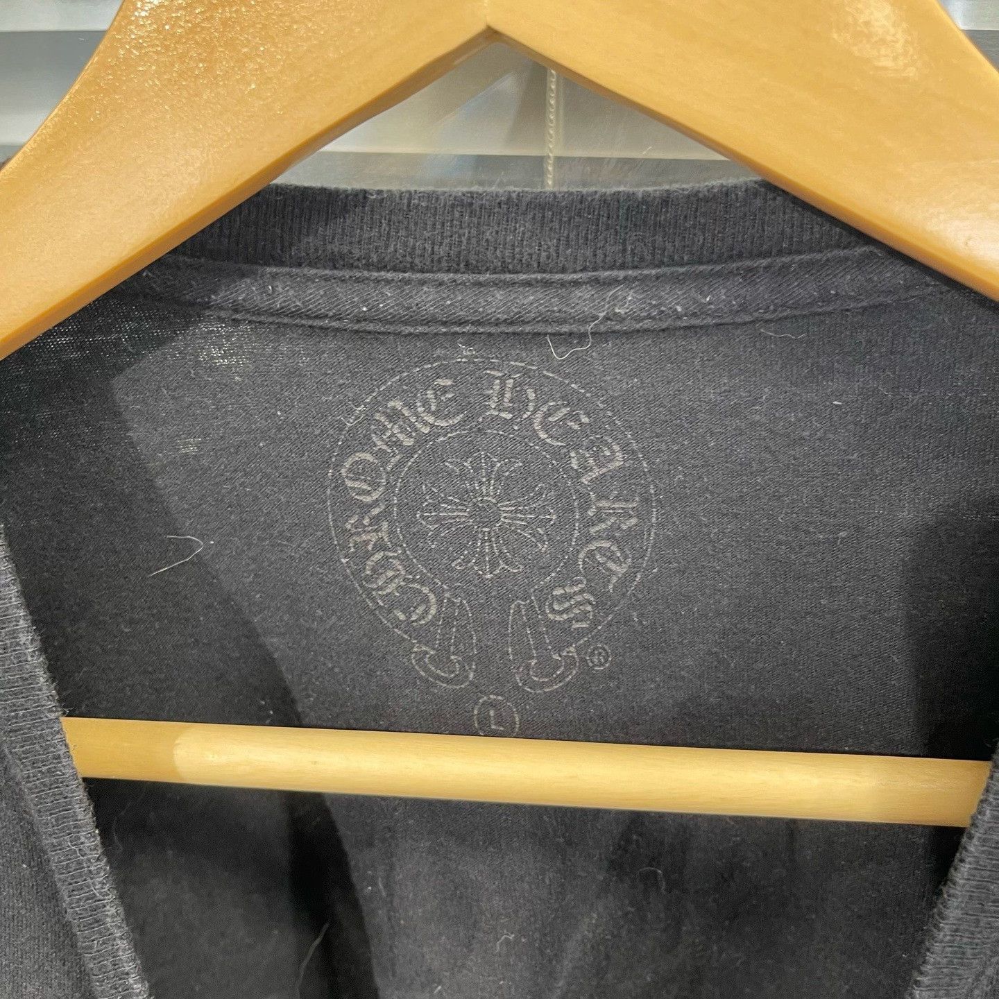 Chrome Hearts Chrome Hearts Script Print Pocket T-Shirt Size L Size US L / EU 52-54 / 3 - 4 Thumbnail