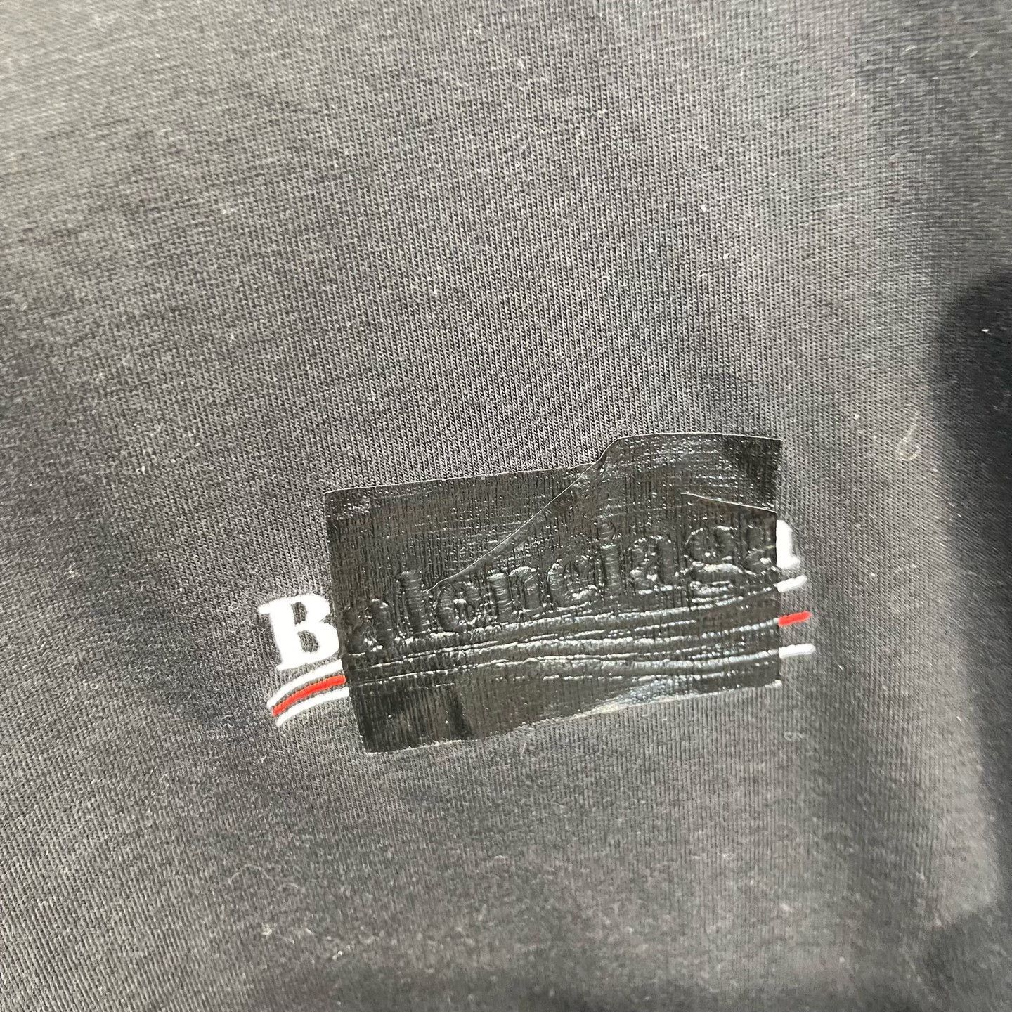 Balenciaga Balenciaga Gaffer Tape Logo T-Shirt M Size US M / EU 48-50 / 2 - 5 Thumbnail