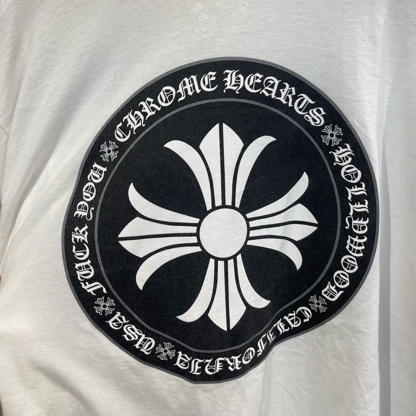 Chrome Hearts Chrome Hearts Cross Circle Long Sleeve T-Shirt L Size US L / EU 52-54 / 3 - 7 Thumbnail