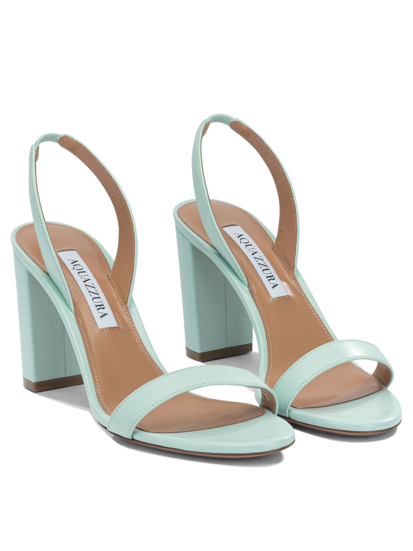 Aquazzura Aquazzura So Nude Block 85Mm Heeled Sandals IT 36 Women - USA Duties Paid Size US 6 / IT 36 - 2 Thumbnail