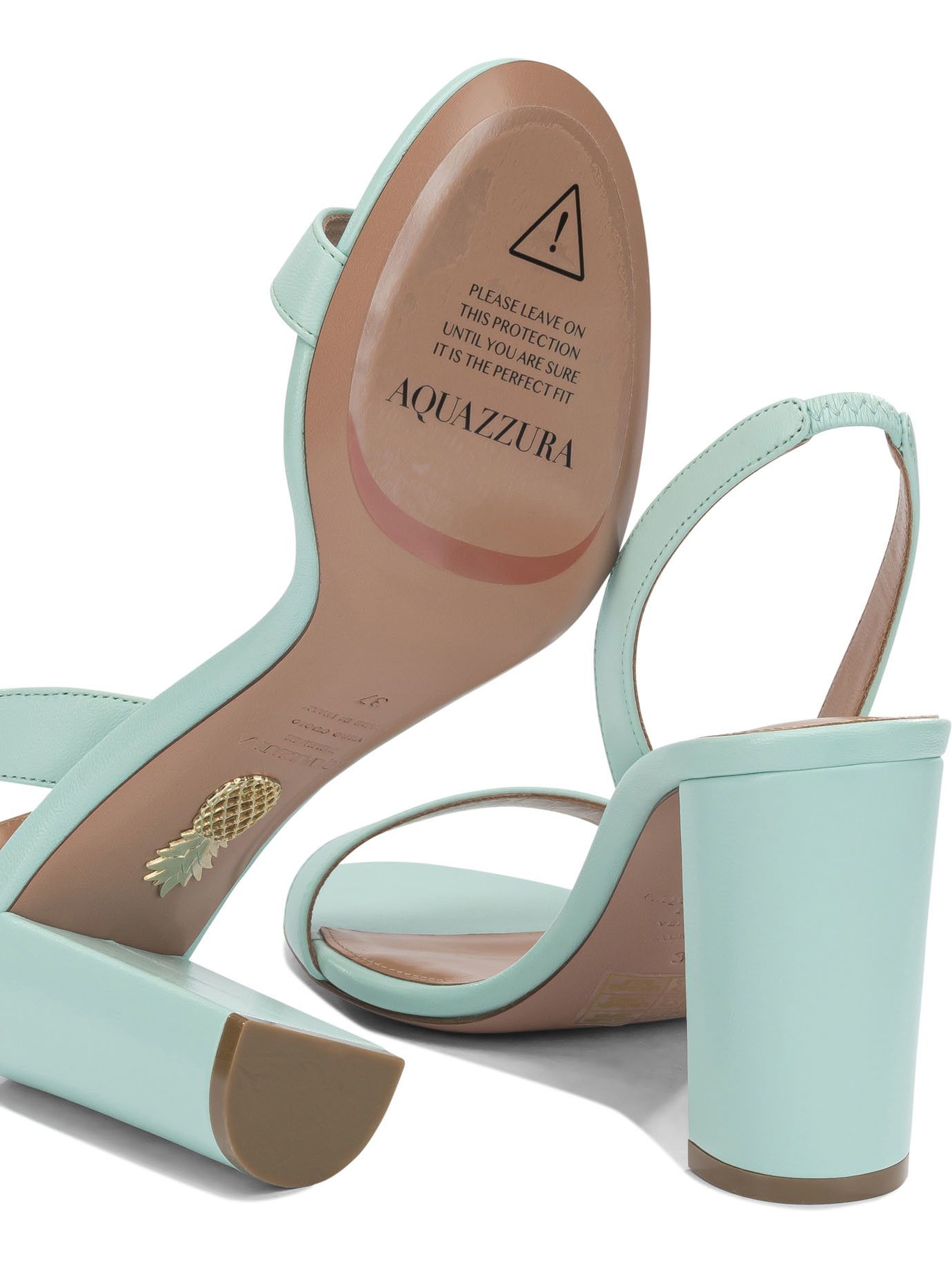 Aquazzura Aquazzura So Nude Block 85Mm Heeled Sandals IT 36 Women - USA Duties Paid Size US 6 / IT 36 - 5 Thumbnail