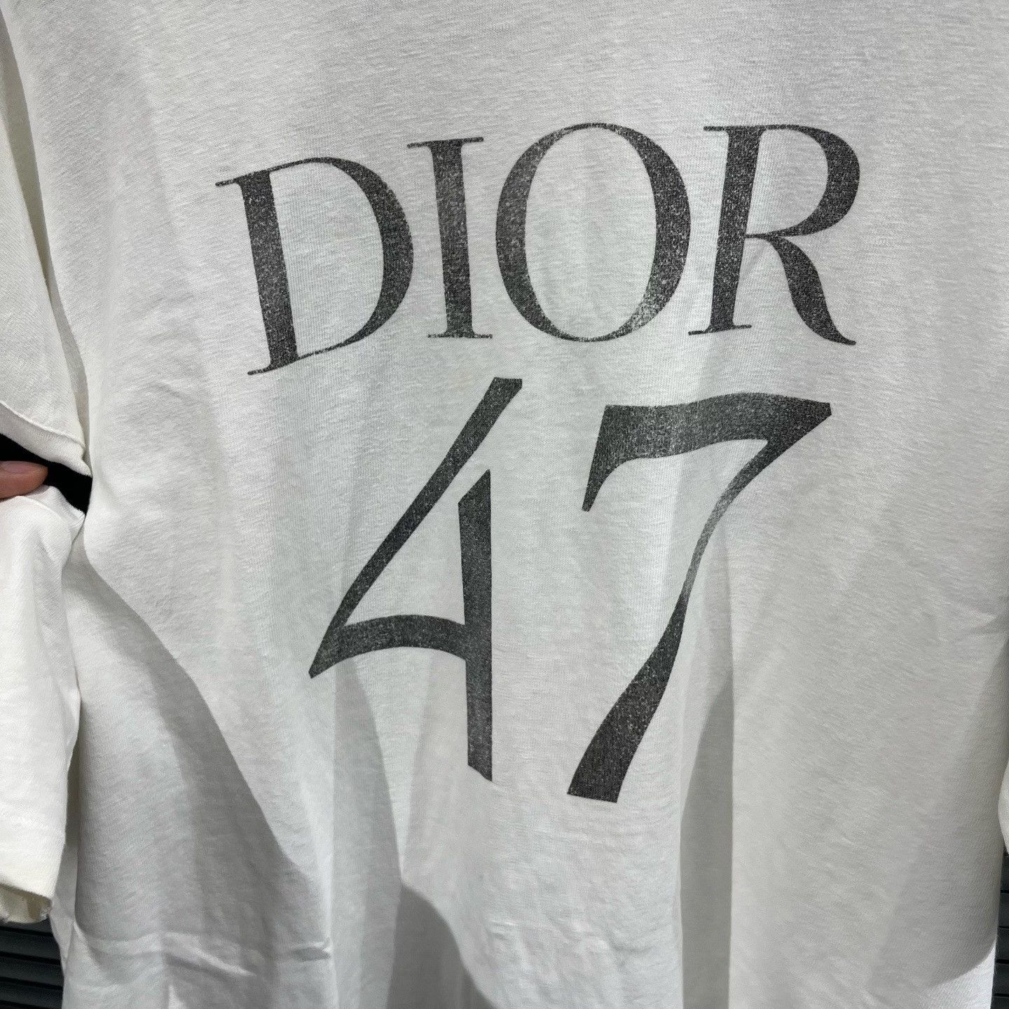 Dior Dior 47 Slogan Print T-Shirt XL Size US XL / EU 56 / 4 - 5 Thumbnail