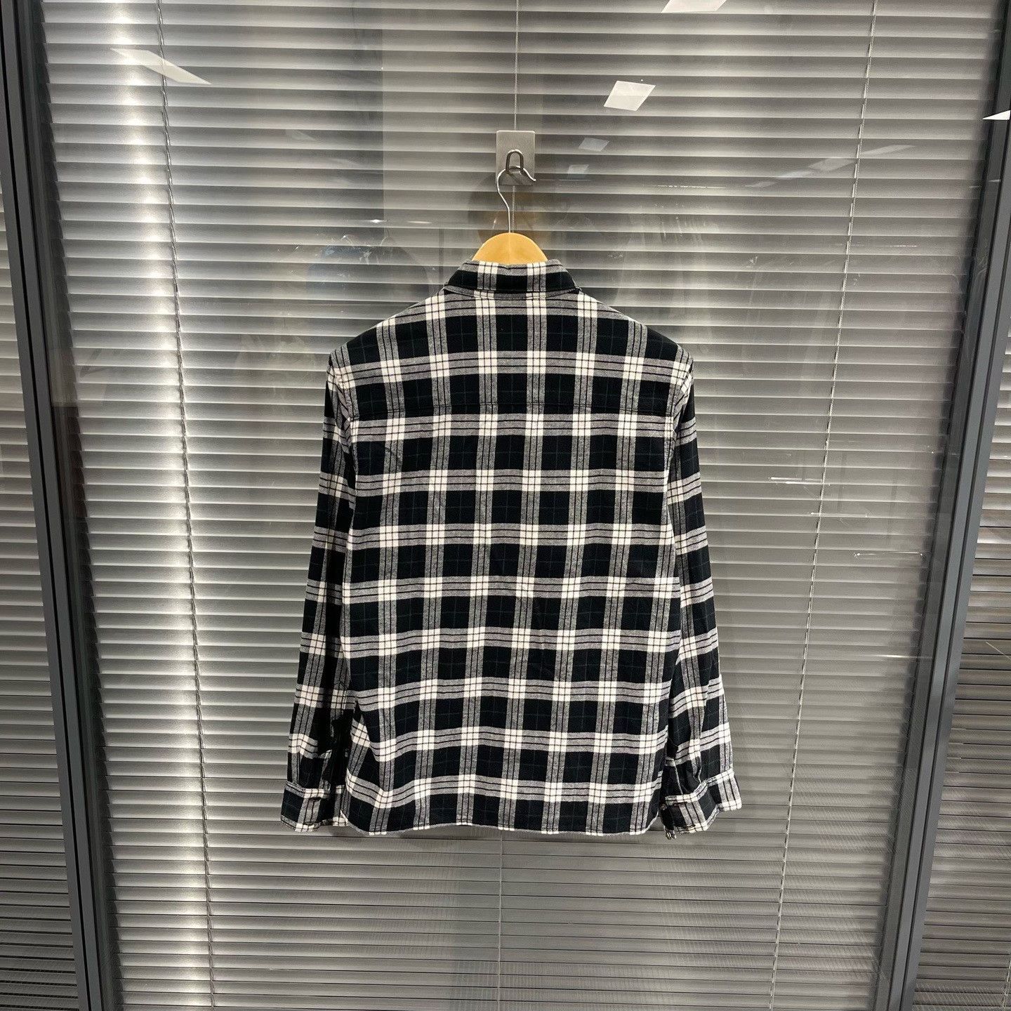 Chrome Hearts Chrome Hearts Cross Patch Plaid Flannel Shirt M Size US M / EU 48-50 / 2 - 3 Thumbnail