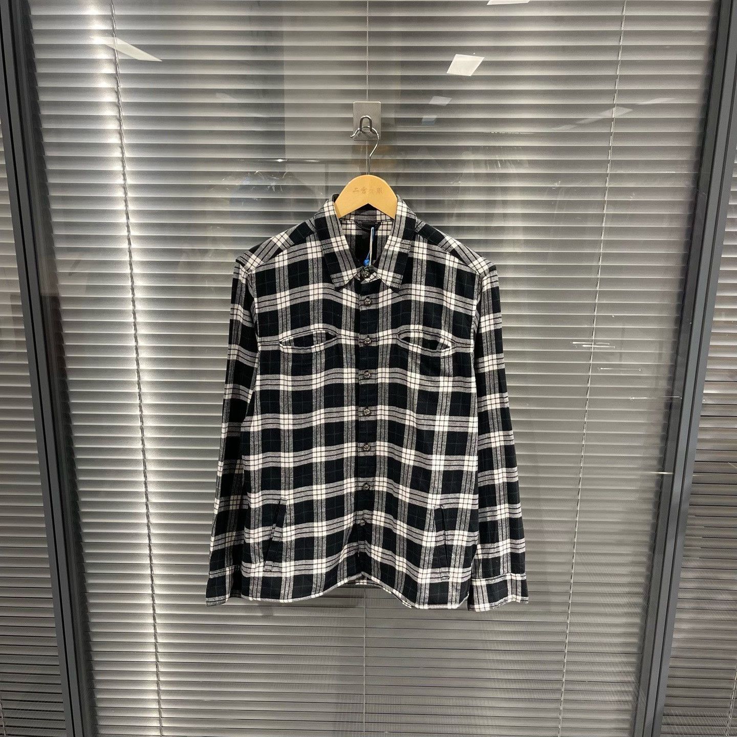 Chrome Hearts Chrome Hearts Cross Patch Plaid Flannel Shirt M Size US M / EU 48-50 / 2 - 2 Thumbnail