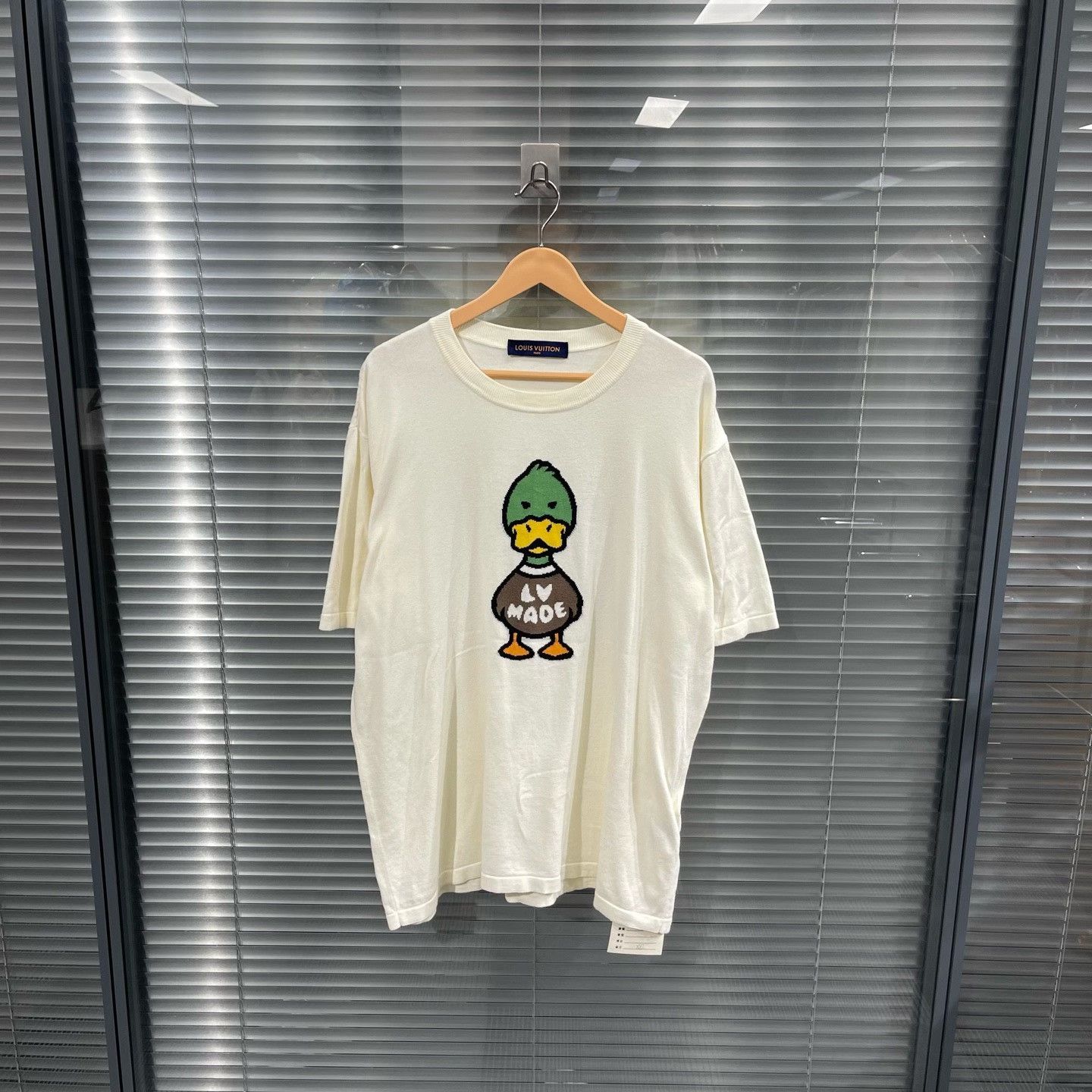 Louis Vuitton Louis Vuitton x Nigo Duck Intarsia Knit T-Shirt XXL Size US XXL / EU 58 / 5 - 2 Thumbnail