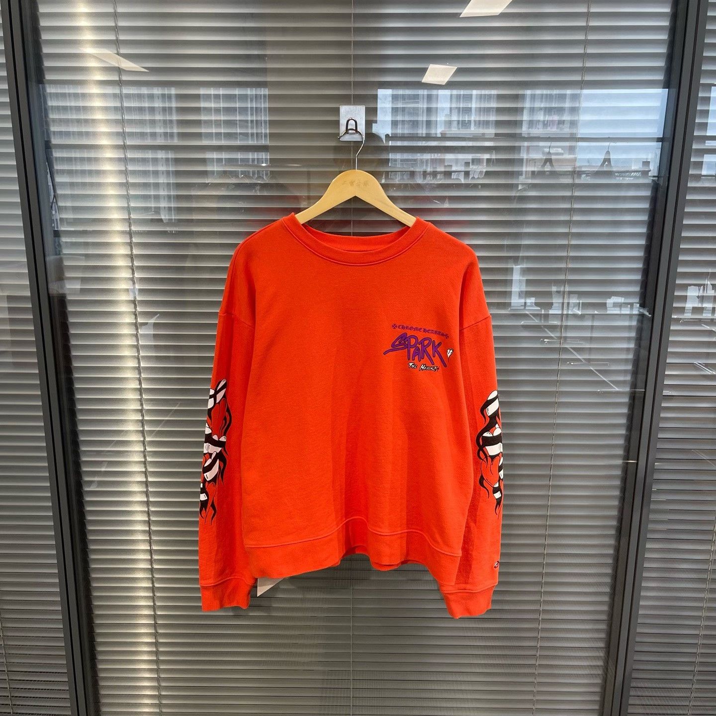 Chrome Hearts Chrome Hearts x Matty Boy Spark Sweatshirt L Size US L / EU 52-54 / 3 - 3 Thumbnail