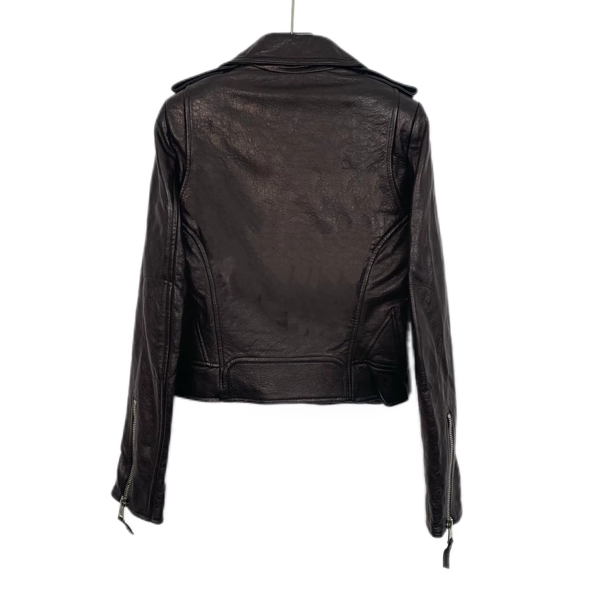 Balenciaga Balenciaga Lambskin Biker Leather Jacket 38 Size S / US 4 / IT 40 - 3 Thumbnail