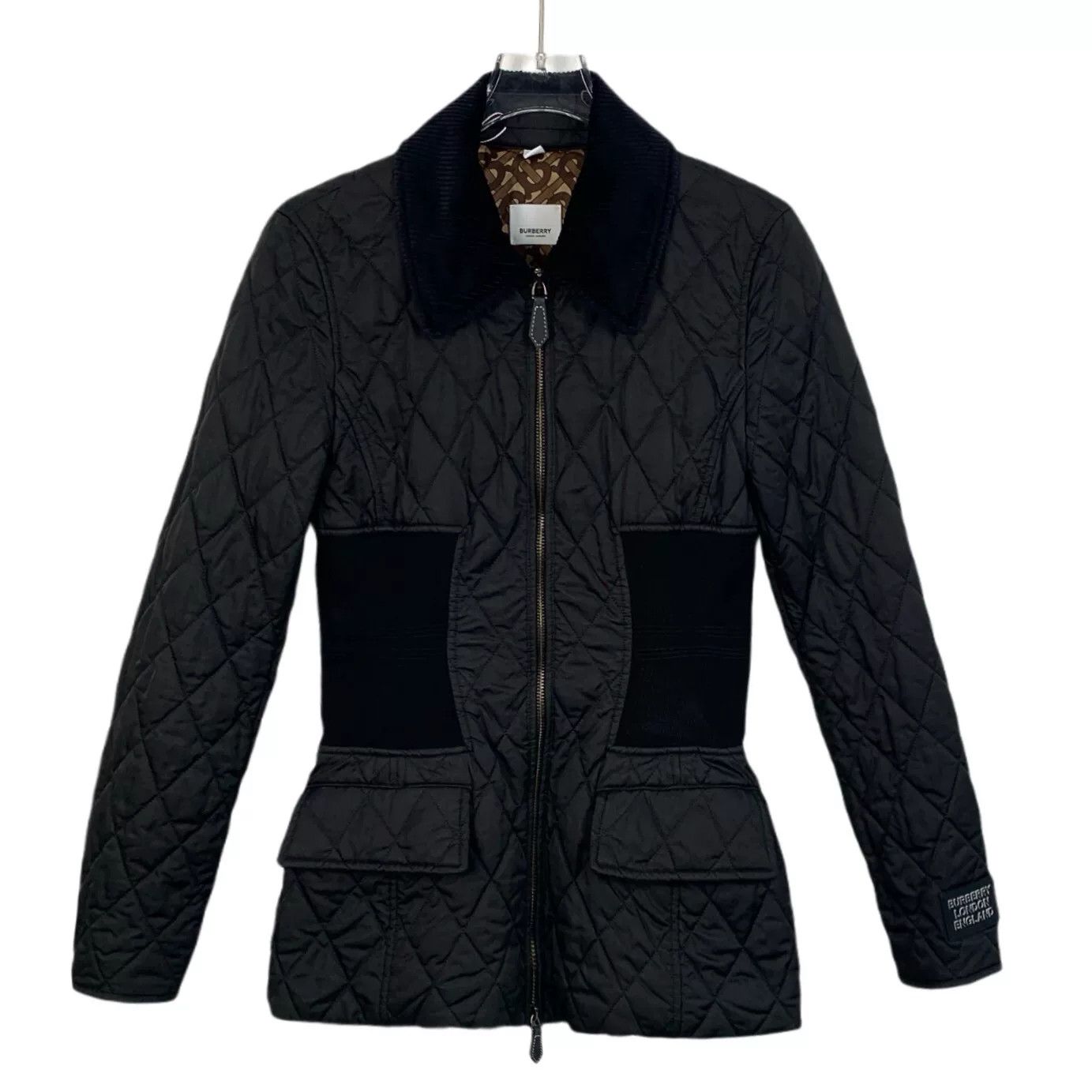 Burberry Burberry Diamond Quilted Zip Jacket IT 38 Size XS / US 0-2 / IT 36-38 - 2 Thumbnail