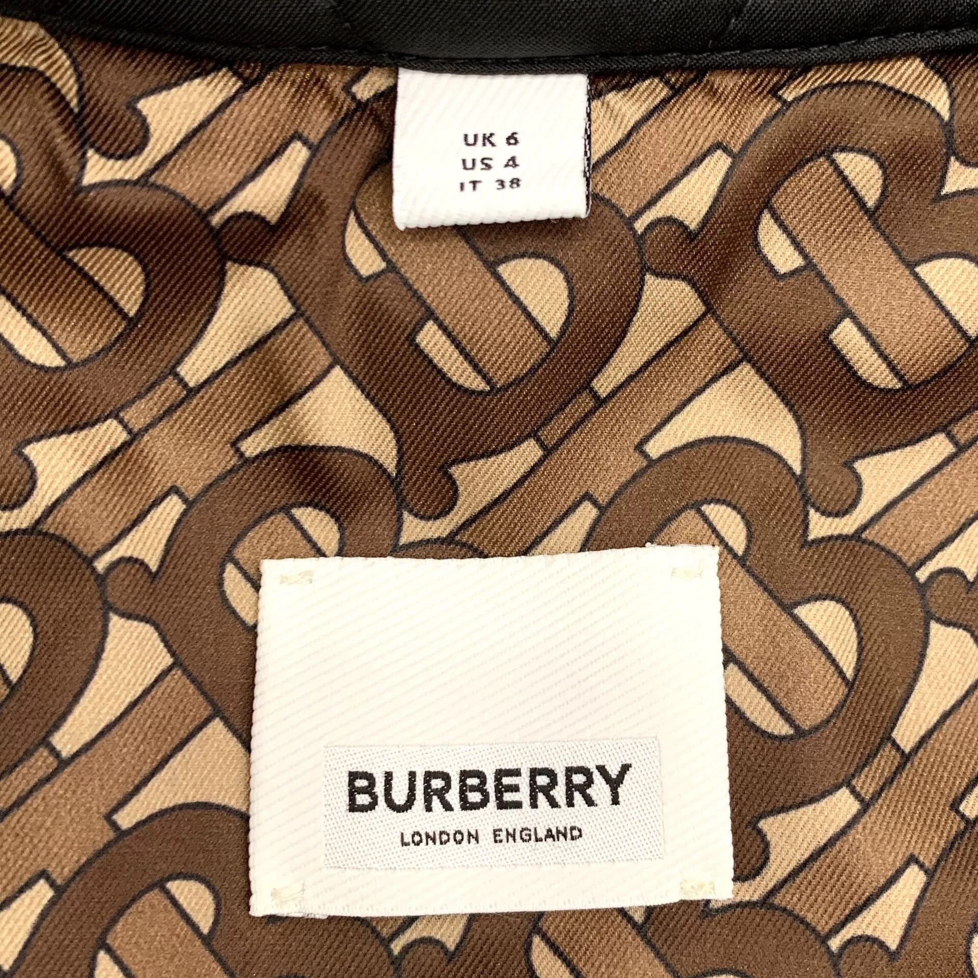 Burberry Burberry Diamond Quilted Zip Jacket IT 38 Size XS / US 0-2 / IT 36-38 - 6 Thumbnail