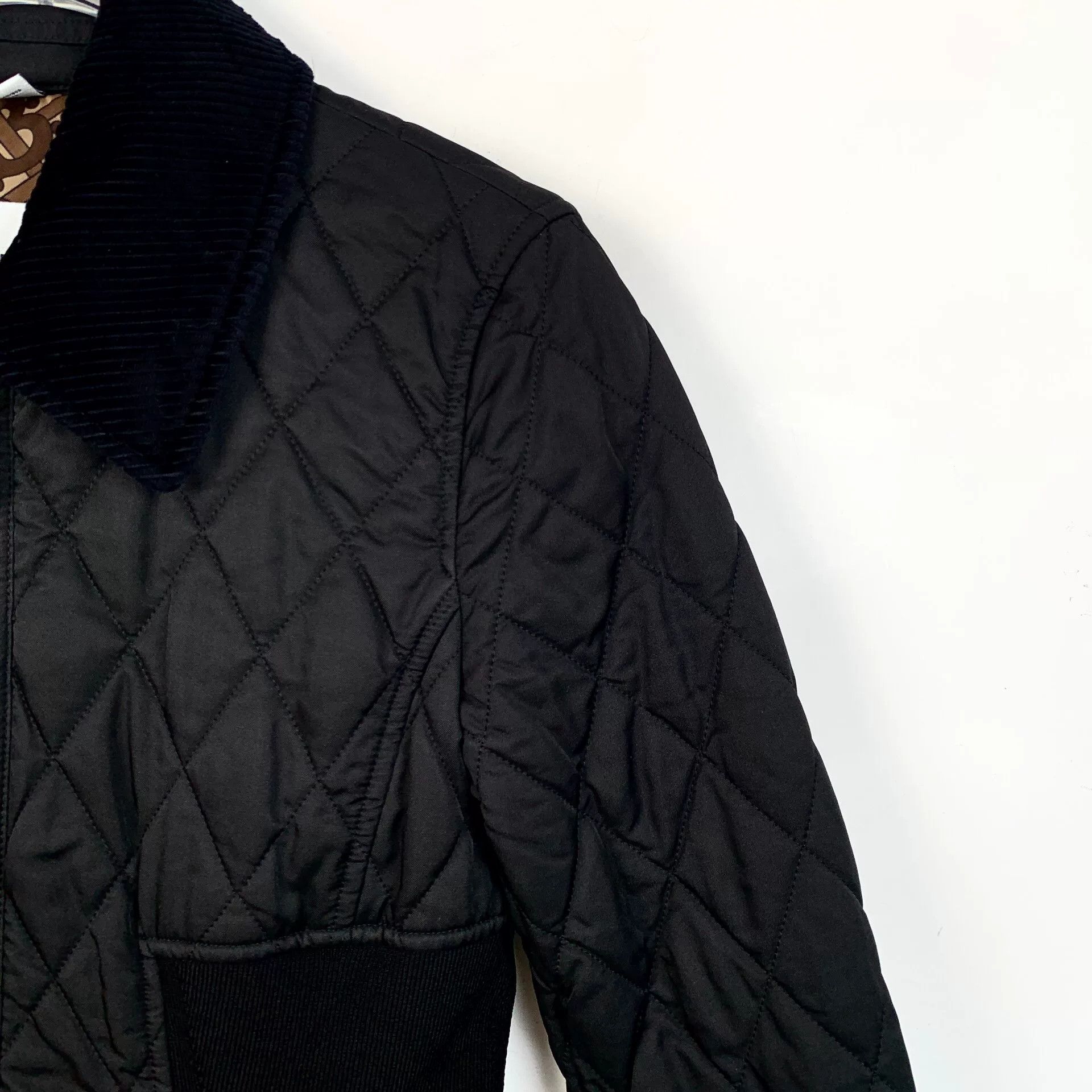 Burberry Burberry Diamond Quilted Zip Jacket IT 38 Size XS / US 0-2 / IT 36-38 - 4 Thumbnail