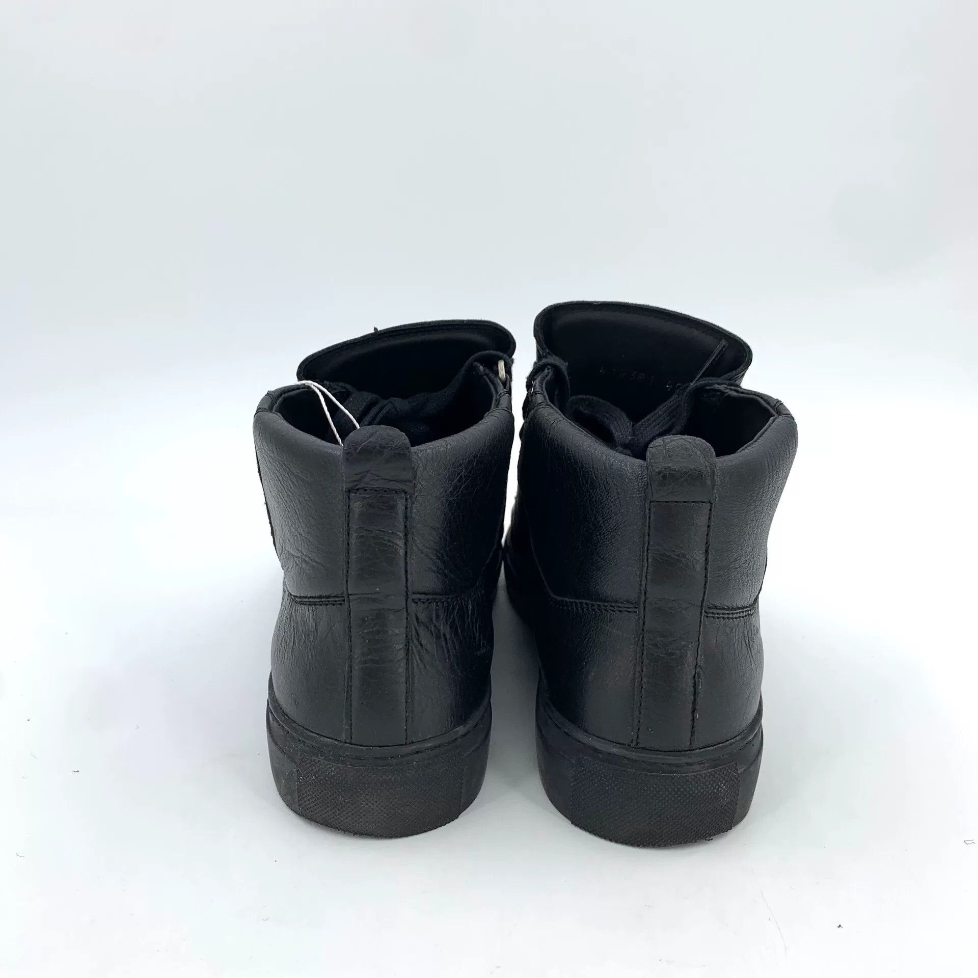 Balenciaga Balenciaga Leather Ring Eyelet Hi-Top Sneakers EU 40 Size US 7 / EU 40 - 5 Thumbnail