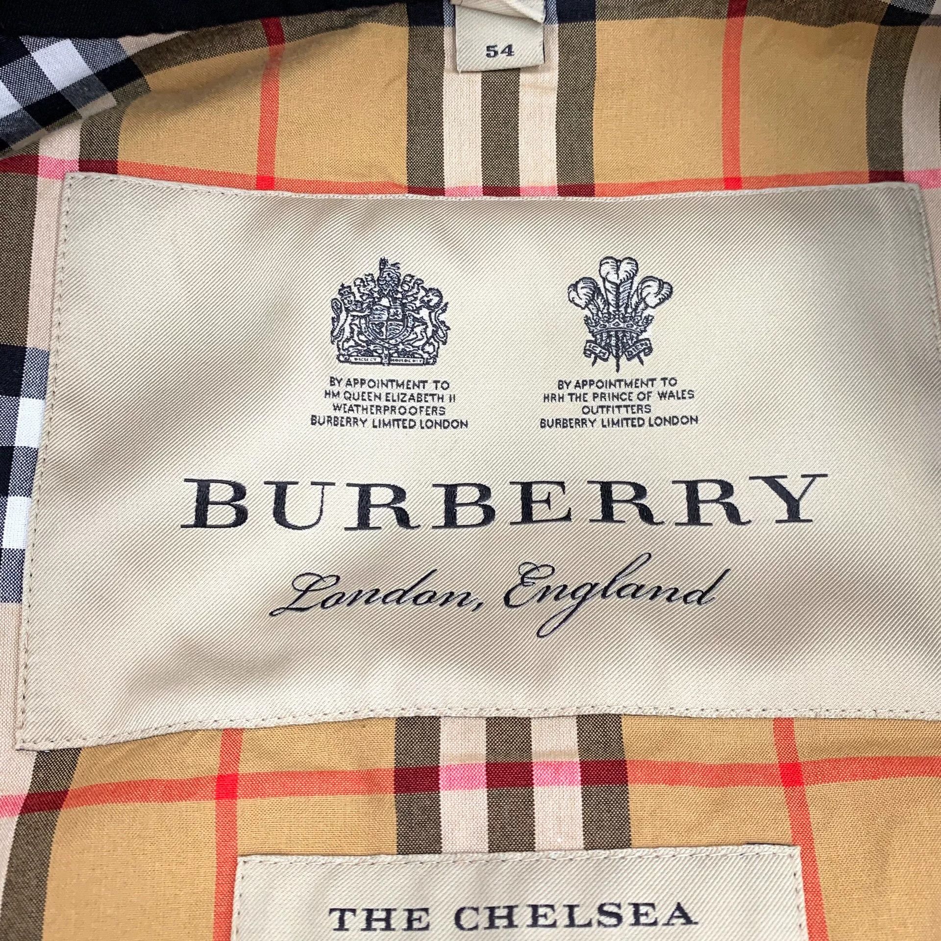 Burberry Burberry Chelsea Double Breasted Trench Coat 54 Size US L / EU 52-54 / 3 - 6 Thumbnail