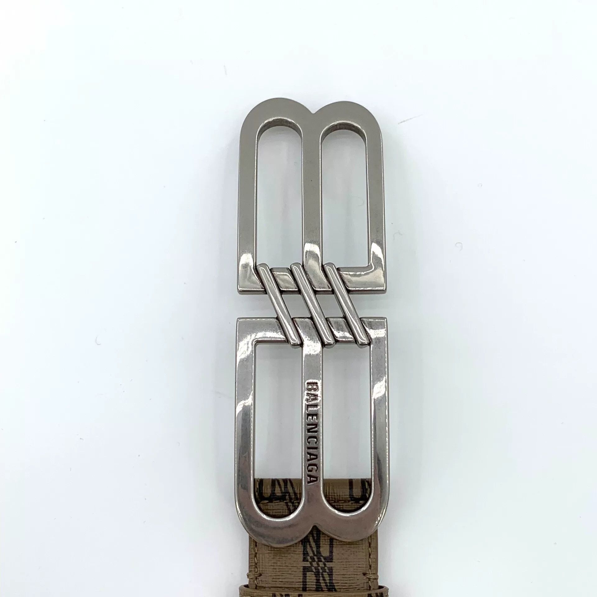 Balenciaga Balenciaga Monogram BB Buckle Belt Size 80 / 32 Size 32 - 9 Thumbnail