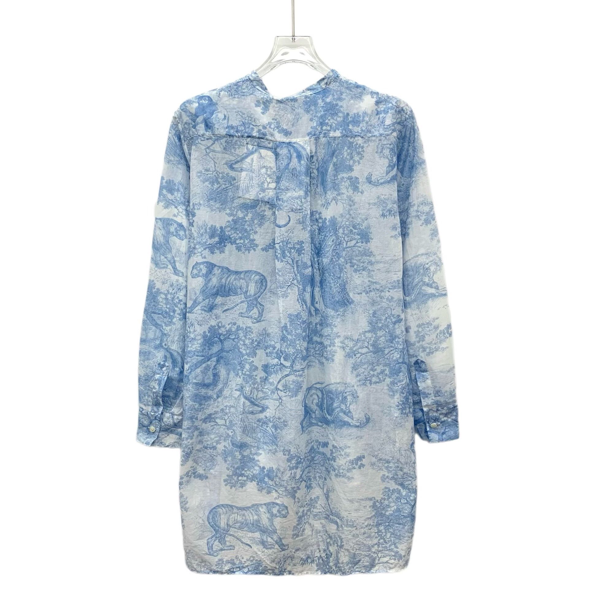 Dior Dior Toile de Jouy Jungle Print Shirt FR 38 Size S / US 4 / IT 40 - 3 Thumbnail