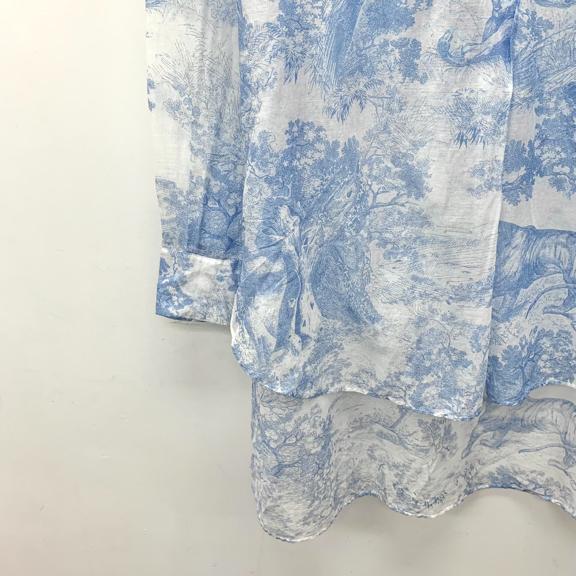 Dior Dior Toile de Jouy Jungle Print Shirt FR 38 Size S / US 4 / IT 40 - 5 Thumbnail