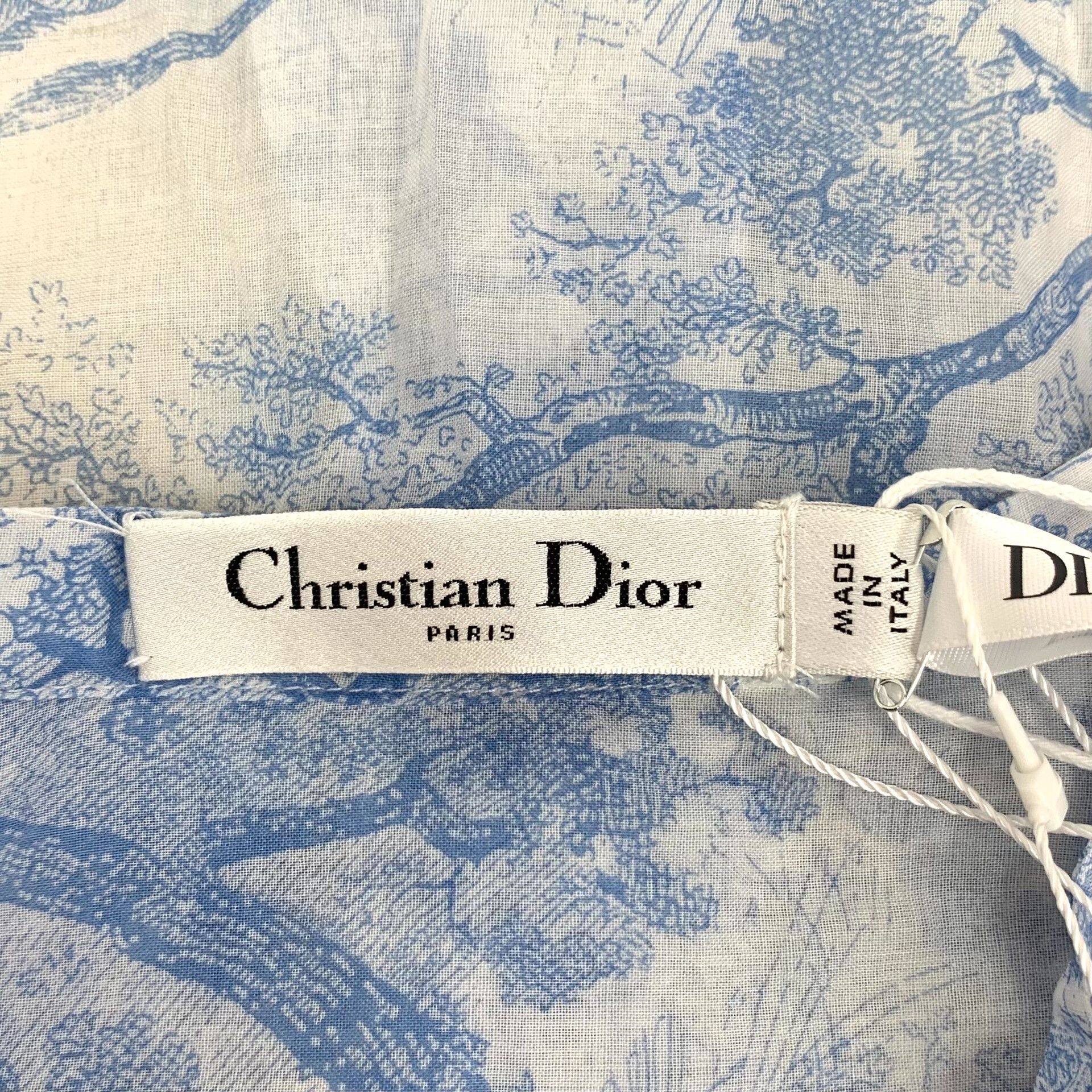 Dior Dior Toile de Jouy Jungle Print Shirt FR 38 Size S / US 4 / IT 40 - 7 Thumbnail