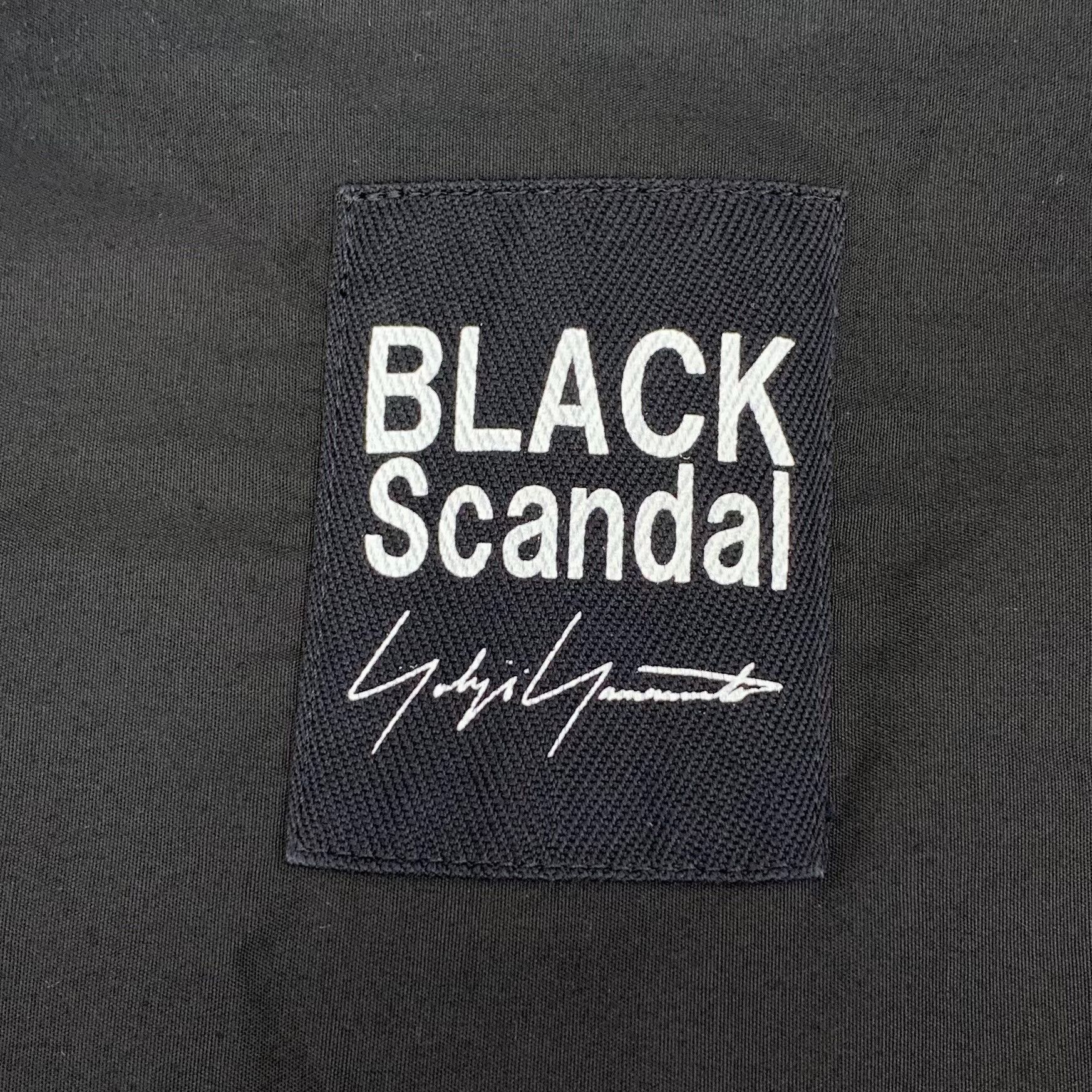 Yohji Yamamoto Yohji Yamamoto Black Scandal Handshake Shirt Size 2 Size US M / EU 48-50 / 2 - 6 Thumbnail