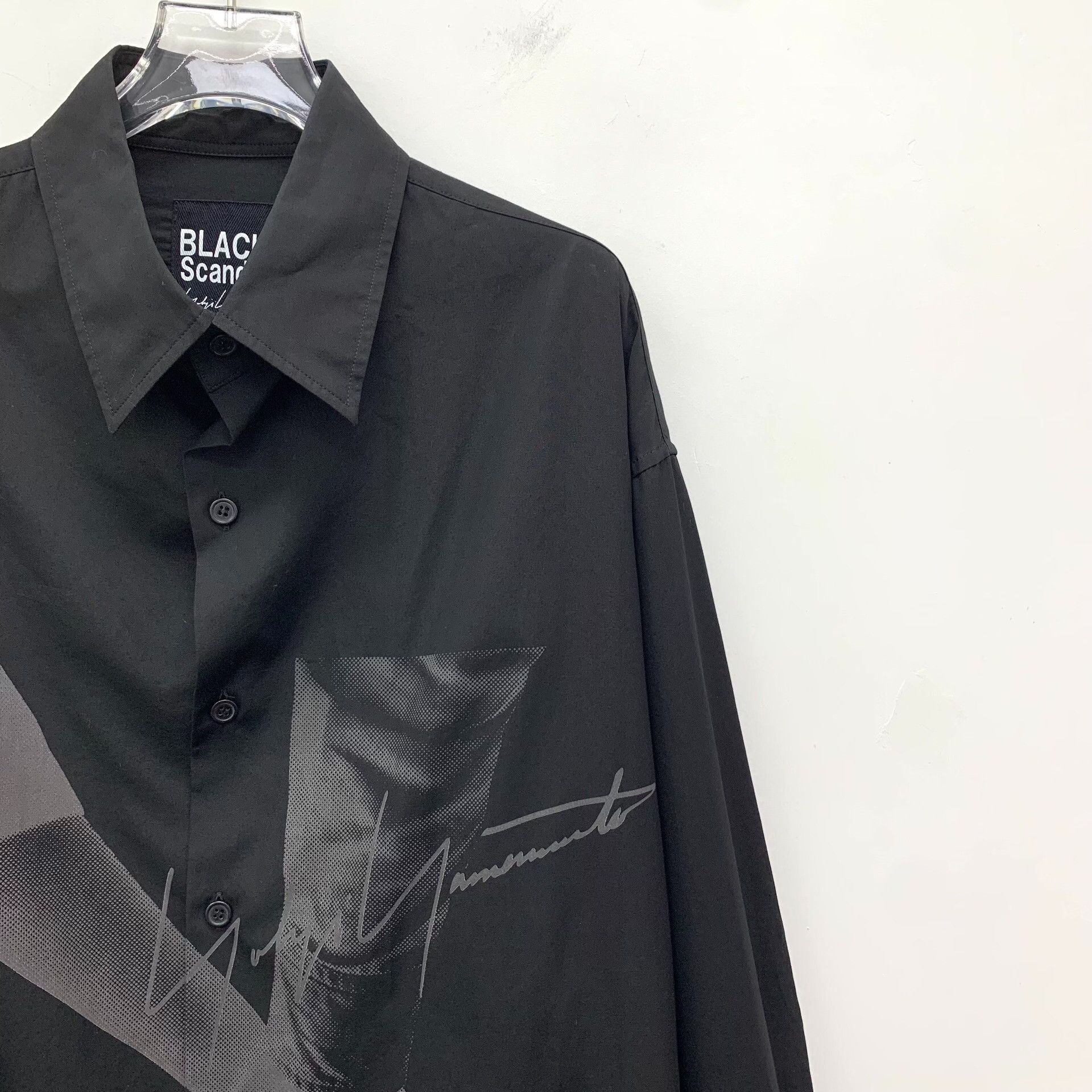 Yohji Yamamoto Yohji Yamamoto Black Scandal Handshake Shirt Size 2 Size US M / EU 48-50 / 2 - 4 Thumbnail