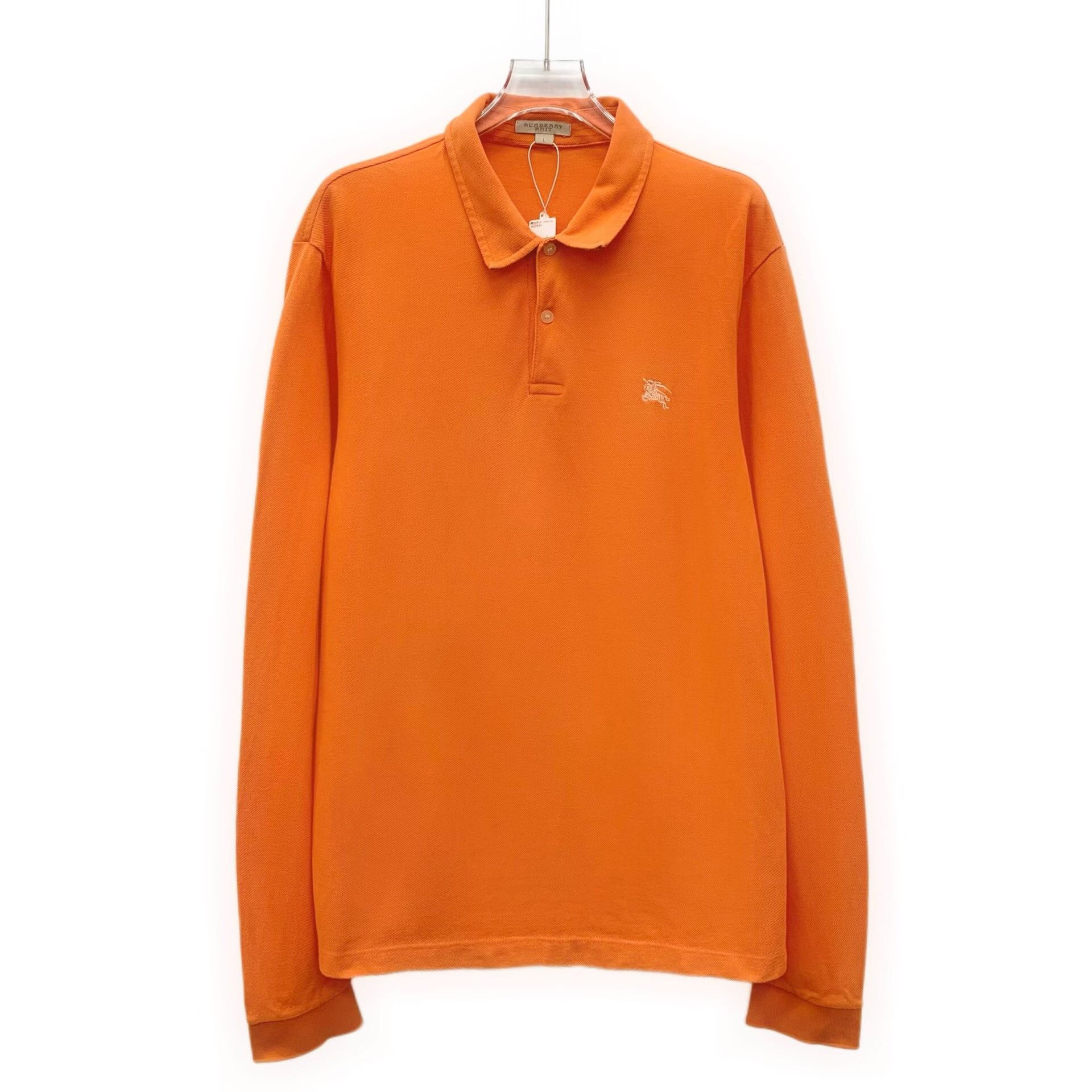 Burberry Burberry Brit Orange Knight Polo L Size US L / EU 52-54 / 3 - 2 Thumbnail
