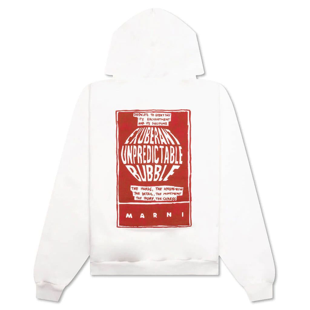 Marni Circle Bubble Hoodie White Size US S / EU 44-46 / 1 - 2 Thumbnail