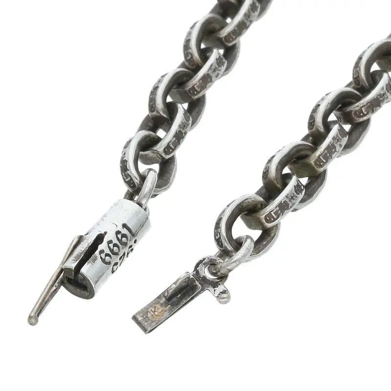 Chrome Hearts Silver Paper Chain Bracelet Size ONE SIZE - 2 Thumbnail
