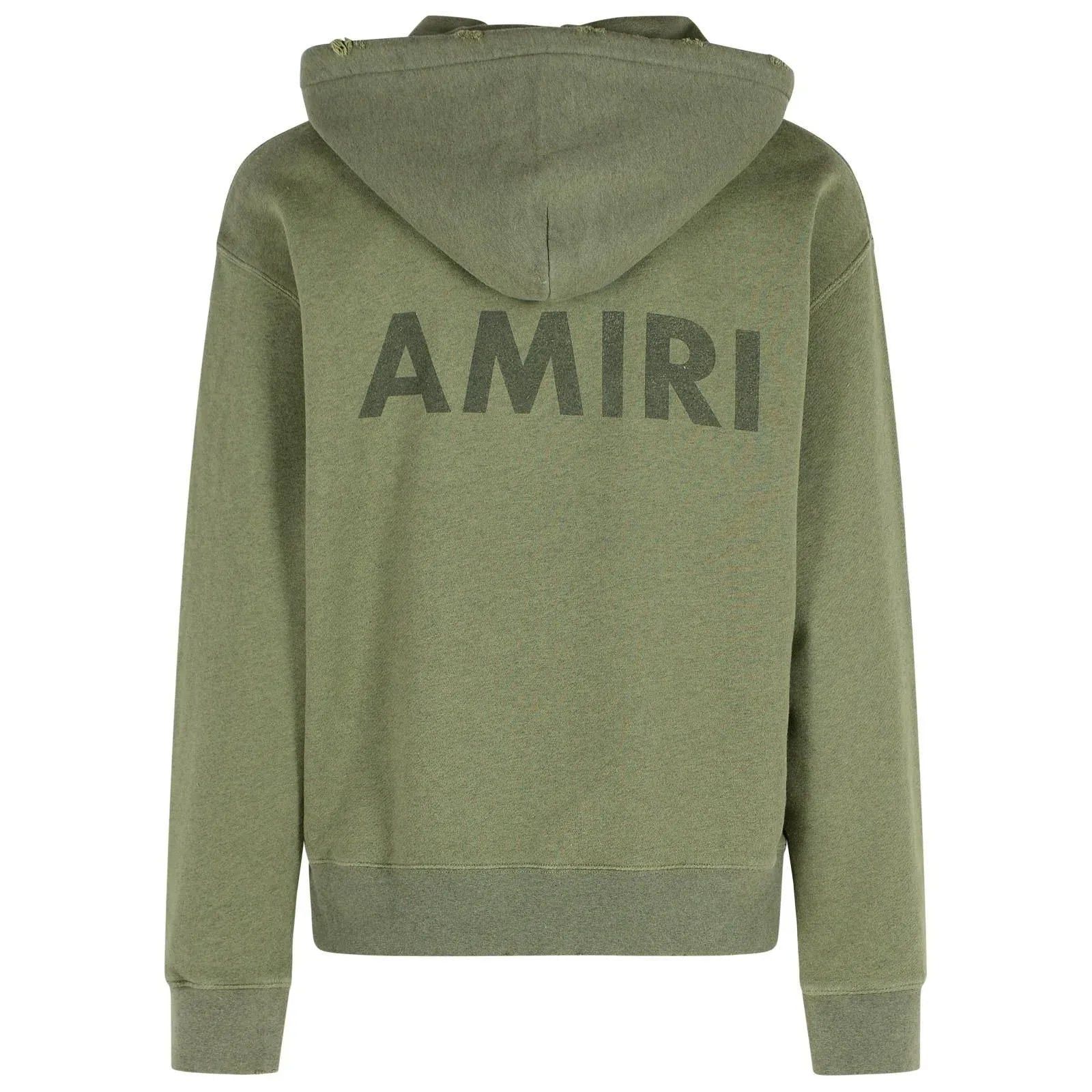 Amiri Stencil Overd Hoodie Olive Size US M / EU 48-50 / 2 - 2 Thumbnail