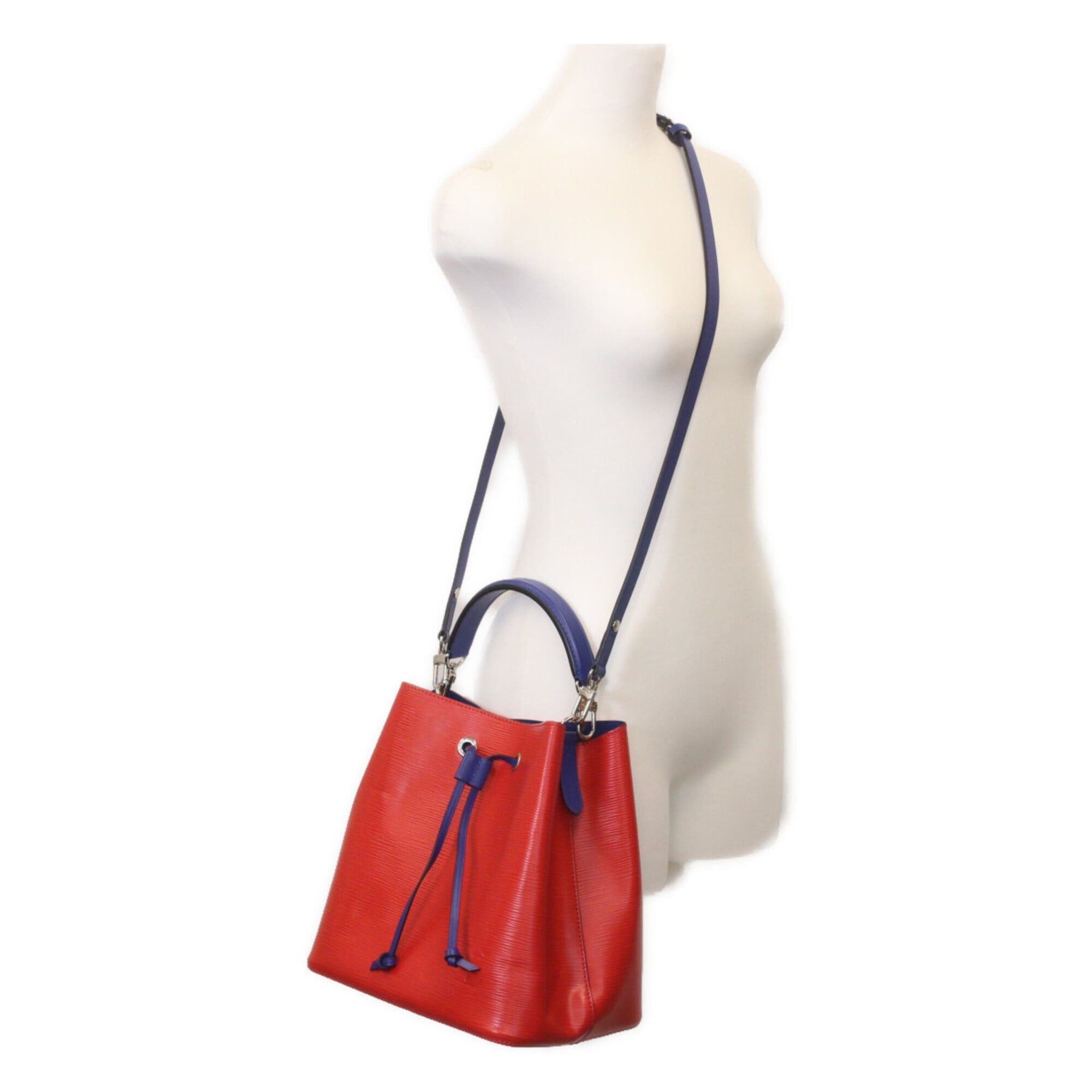 Louis Vuitton LOUIS VUITTON M54365 Epi Coquelicot Blue NeoNoe Shoulder Bag Red Women's Size ONE SIZE - 12 Thumbnail