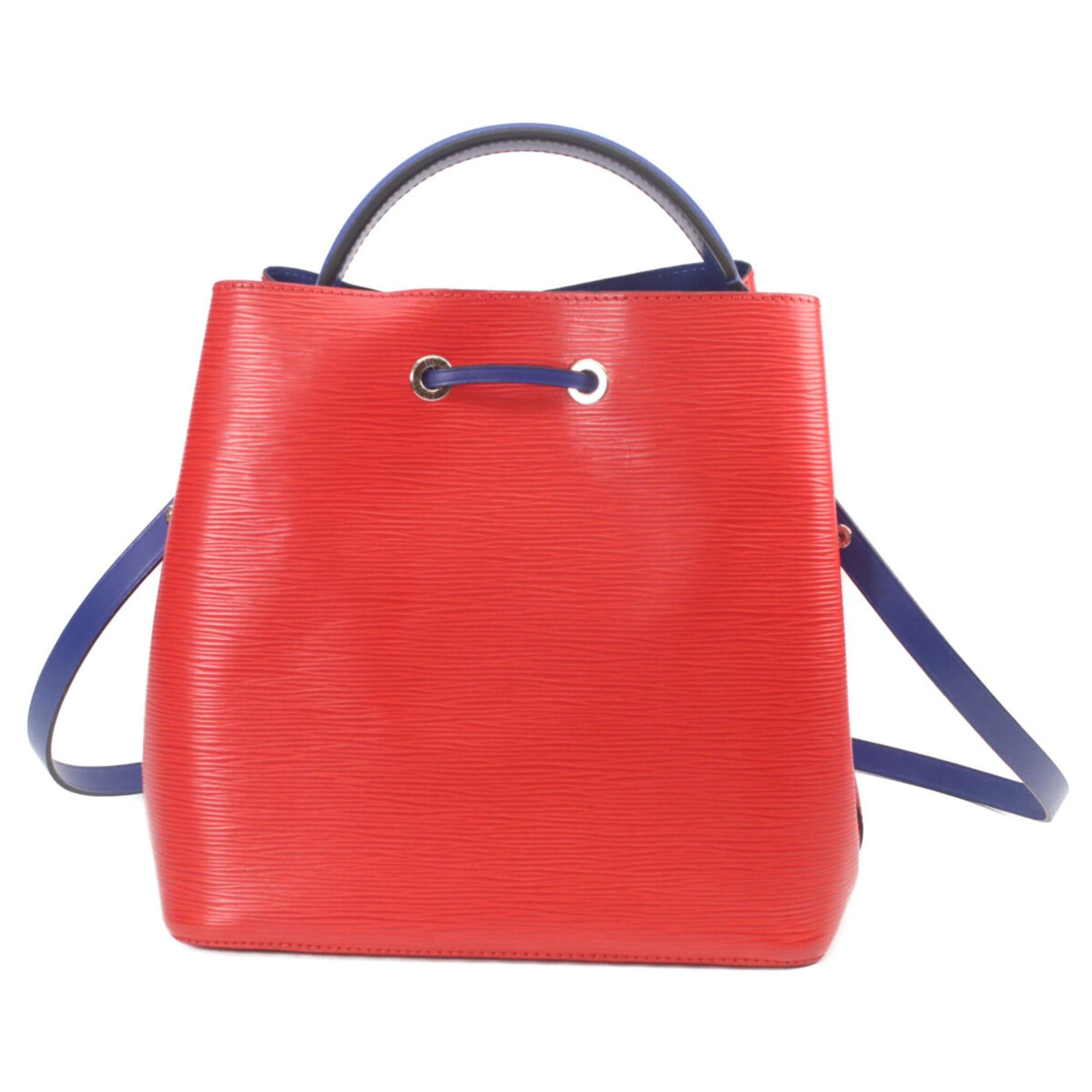 Louis Vuitton LOUIS VUITTON M54365 Epi Coquelicot Blue NeoNoe Shoulder Bag Red Women's Size ONE SIZE - 3 Thumbnail
