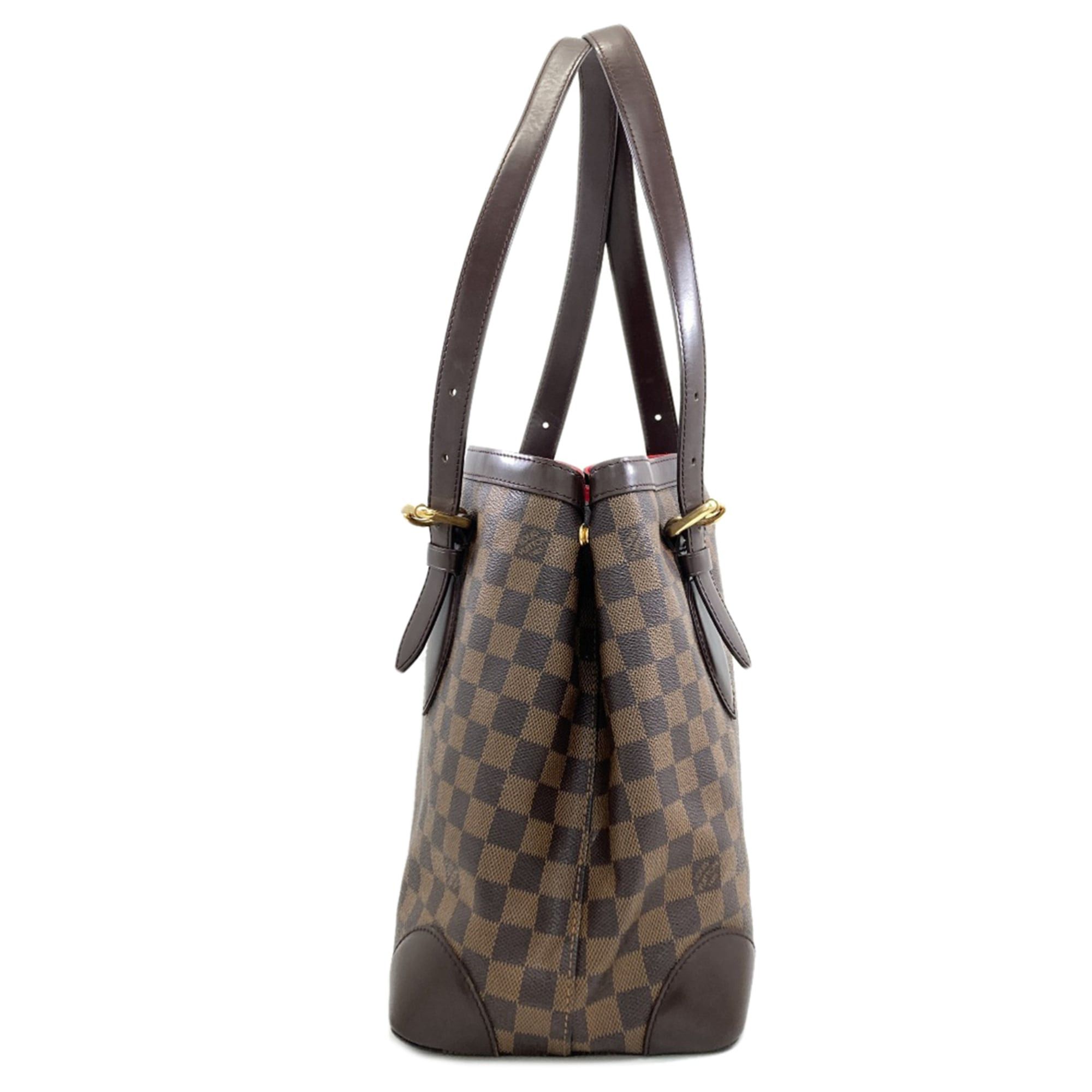 Louis Vuitton Louis Vuitton N51204 Hampstead MM Tote Bag, Monogram Canvas, Women's LOUIS VUITTON Size ONE SIZE - 3 Thumbnail