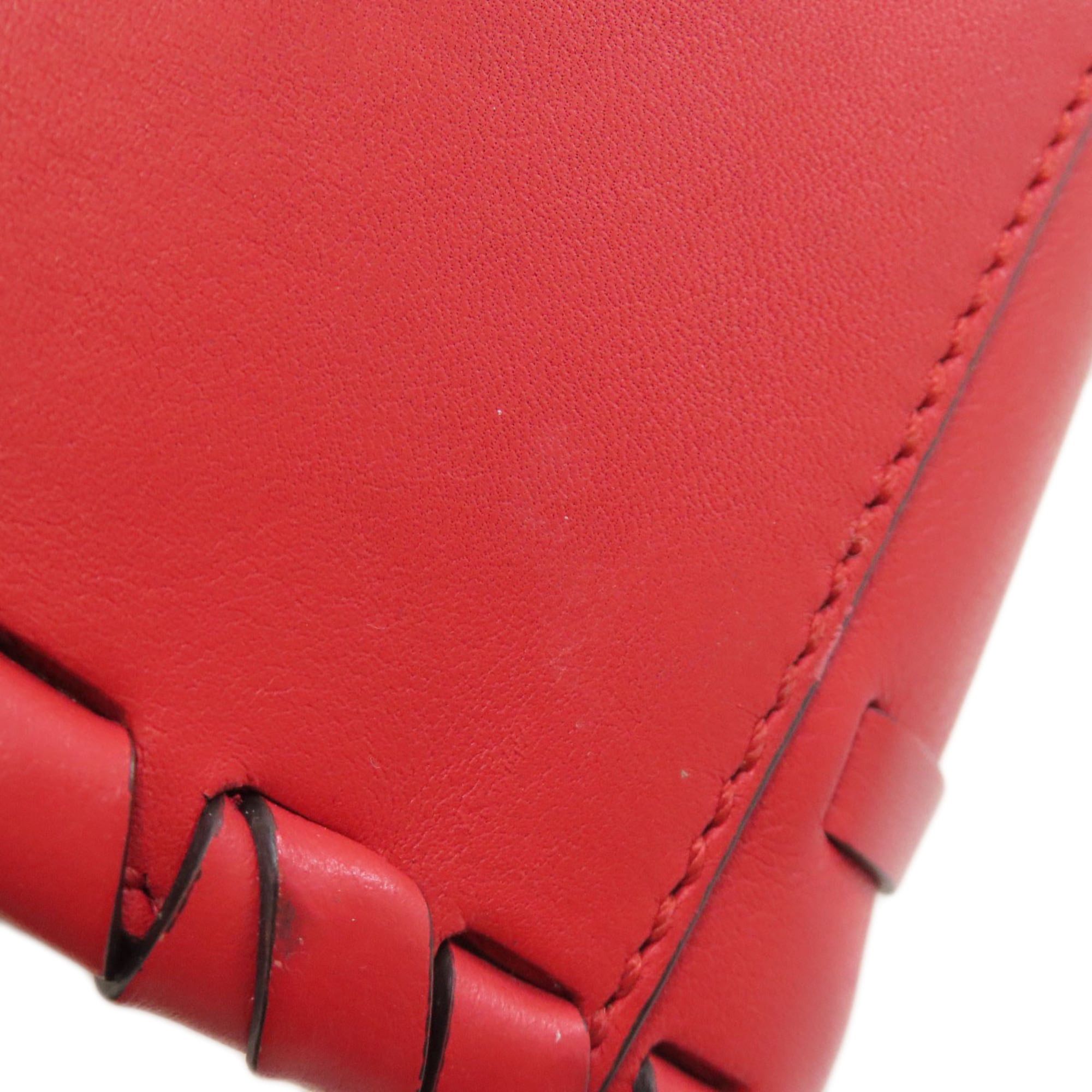 Fendi Fendi Peekaboo Mini 2-Way Handbag, Calfskin, Women's FENDI Size ONE SIZE - 18 Thumbnail