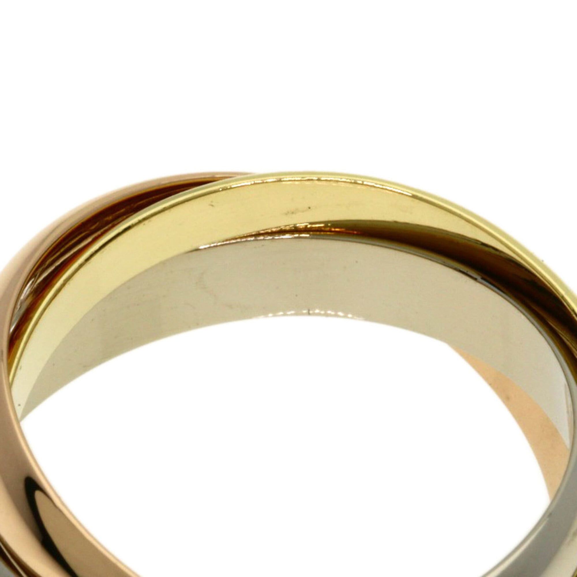 Cartier Cartier Trinity #51 Ring - 18K Yellow Gold/18K White Pink Gold Women's CARTIER Size ONE SIZE - 5 Thumbnail