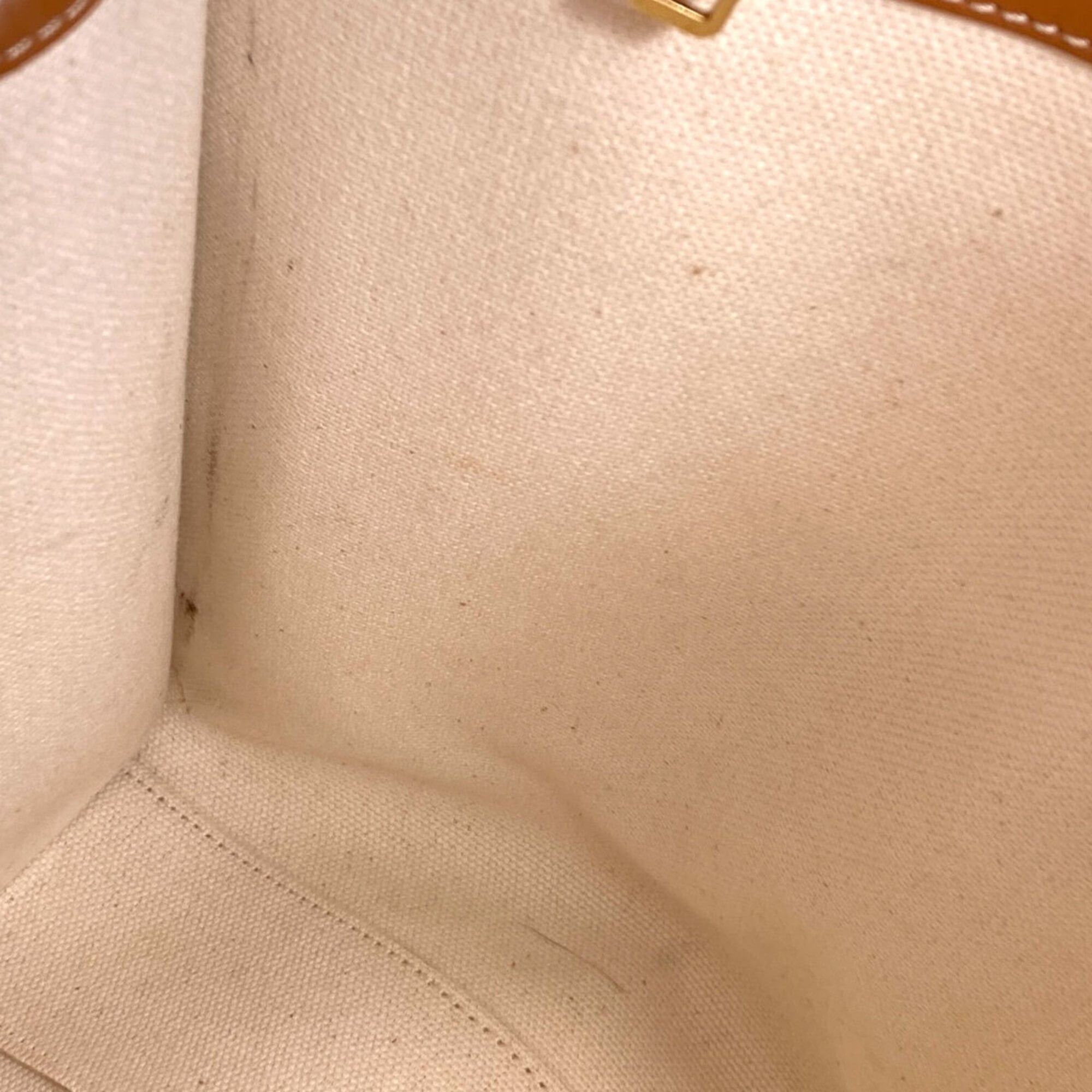 Celine Celine Vertical Cabas 2-Way Handbag, Canvas, Women's CELINE Size ONE SIZE - 8 Thumbnail