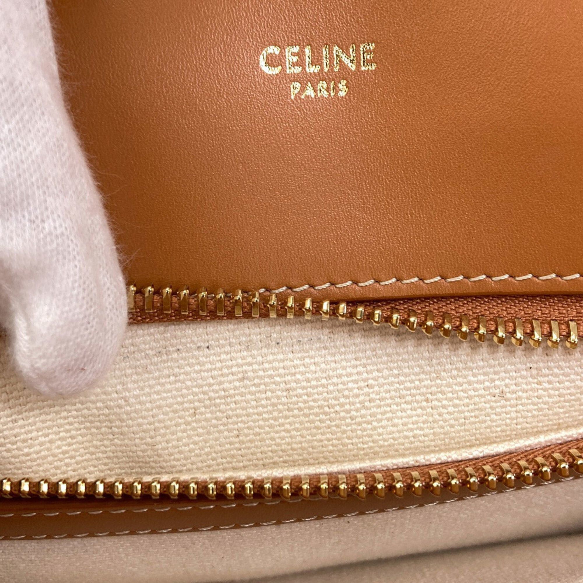 Celine Celine Vertical Cabas 2-Way Handbag, Canvas, Women's CELINE Size ONE SIZE - 10 Thumbnail