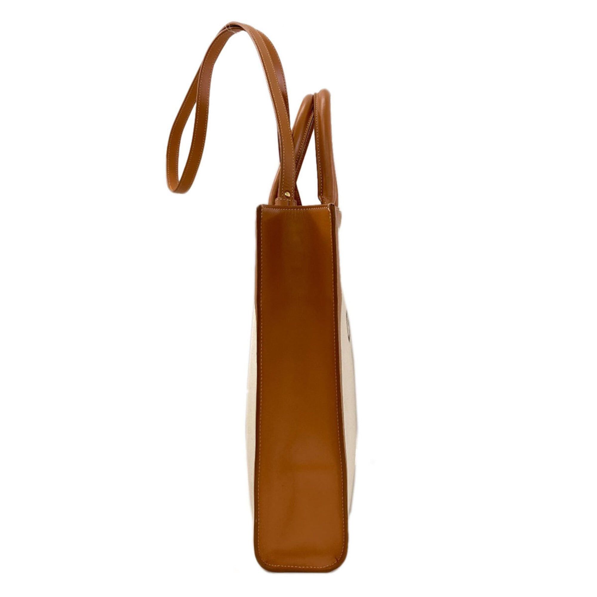 Celine Celine Vertical Cabas 2-Way Handbag, Canvas, Women's CELINE Size ONE SIZE - 3 Thumbnail