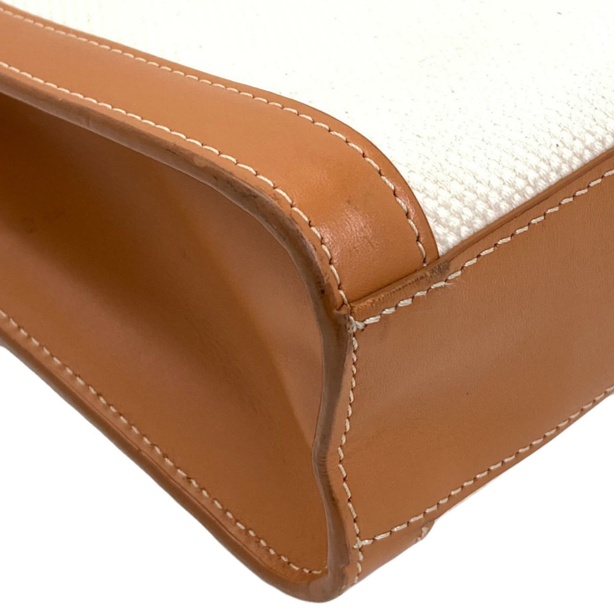 Celine Celine Vertical Cabas 2-Way Handbag, Canvas, Women's CELINE Size ONE SIZE - 17 Thumbnail