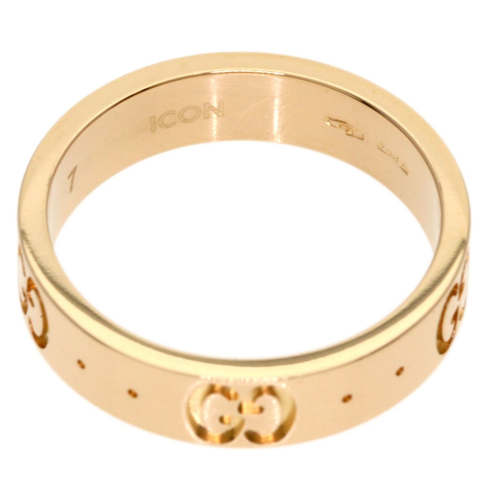 Gucci Gucci Icon #7 Ring - 18K Pink Gold Women's GUCCI Size ONE SIZE - 4 Thumbnail