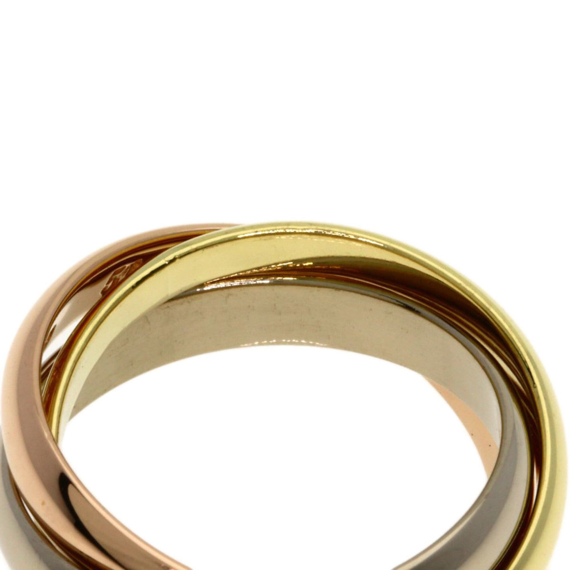 Cartier Cartier Trinity #51 Ring - 18K Yellow Gold/18K White Pink Gold Women's CARTIER Size ONE SIZE - 5 Thumbnail