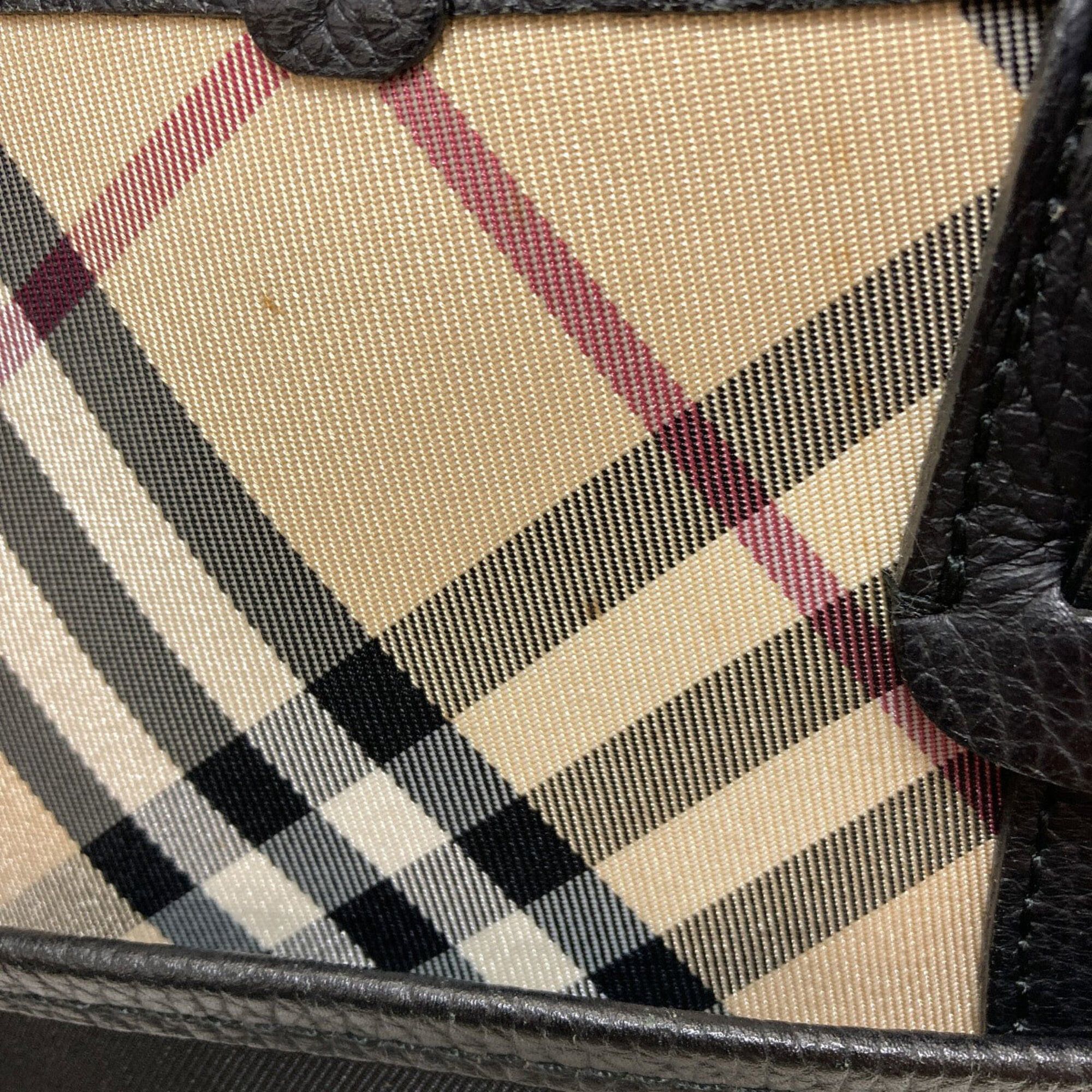 Burberry Burberry Check Nylon Handbag for Women BURBERRY Size ONE SIZE - 17 Thumbnail