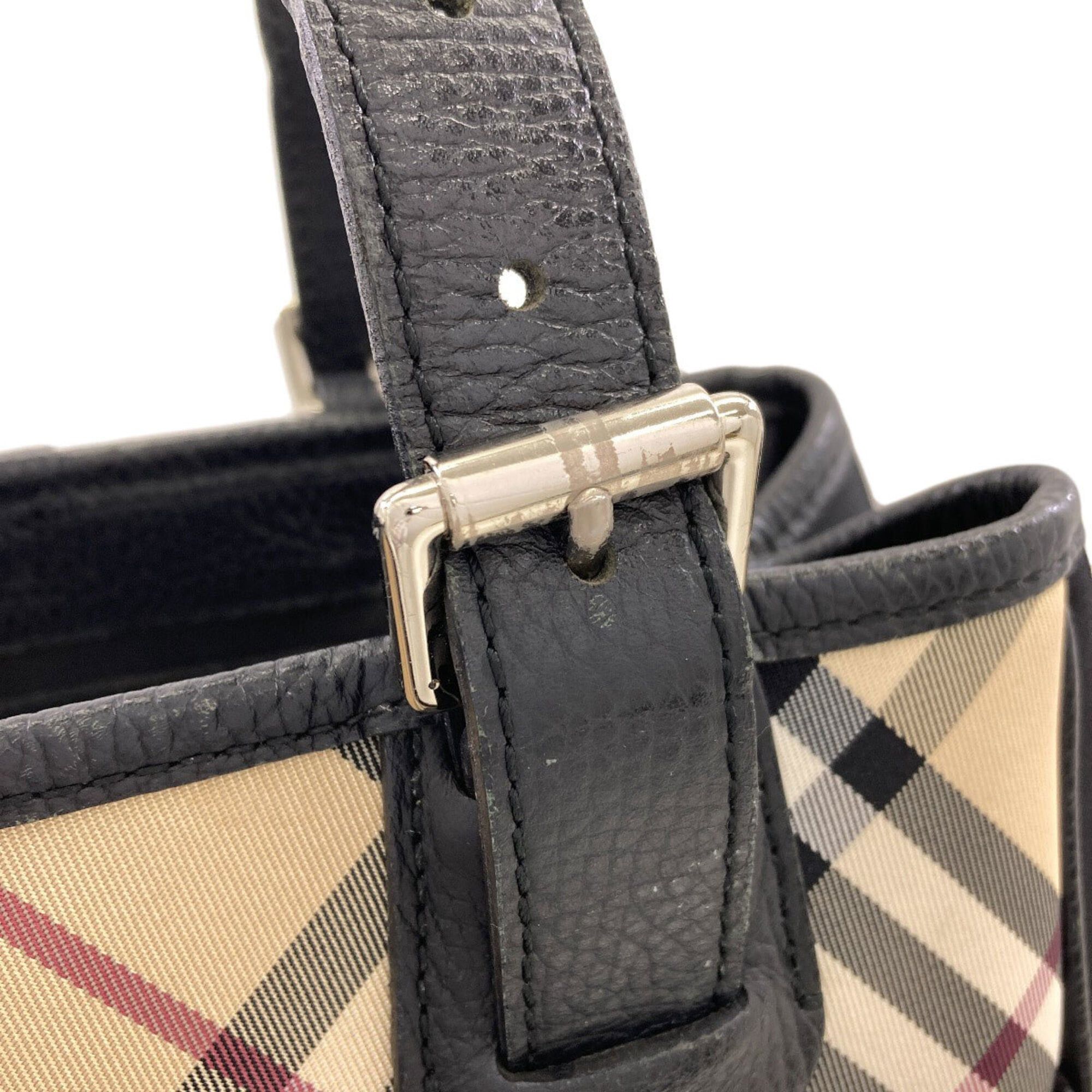 Burberry Burberry Check Nylon Handbag for Women BURBERRY Size ONE SIZE - 15 Thumbnail