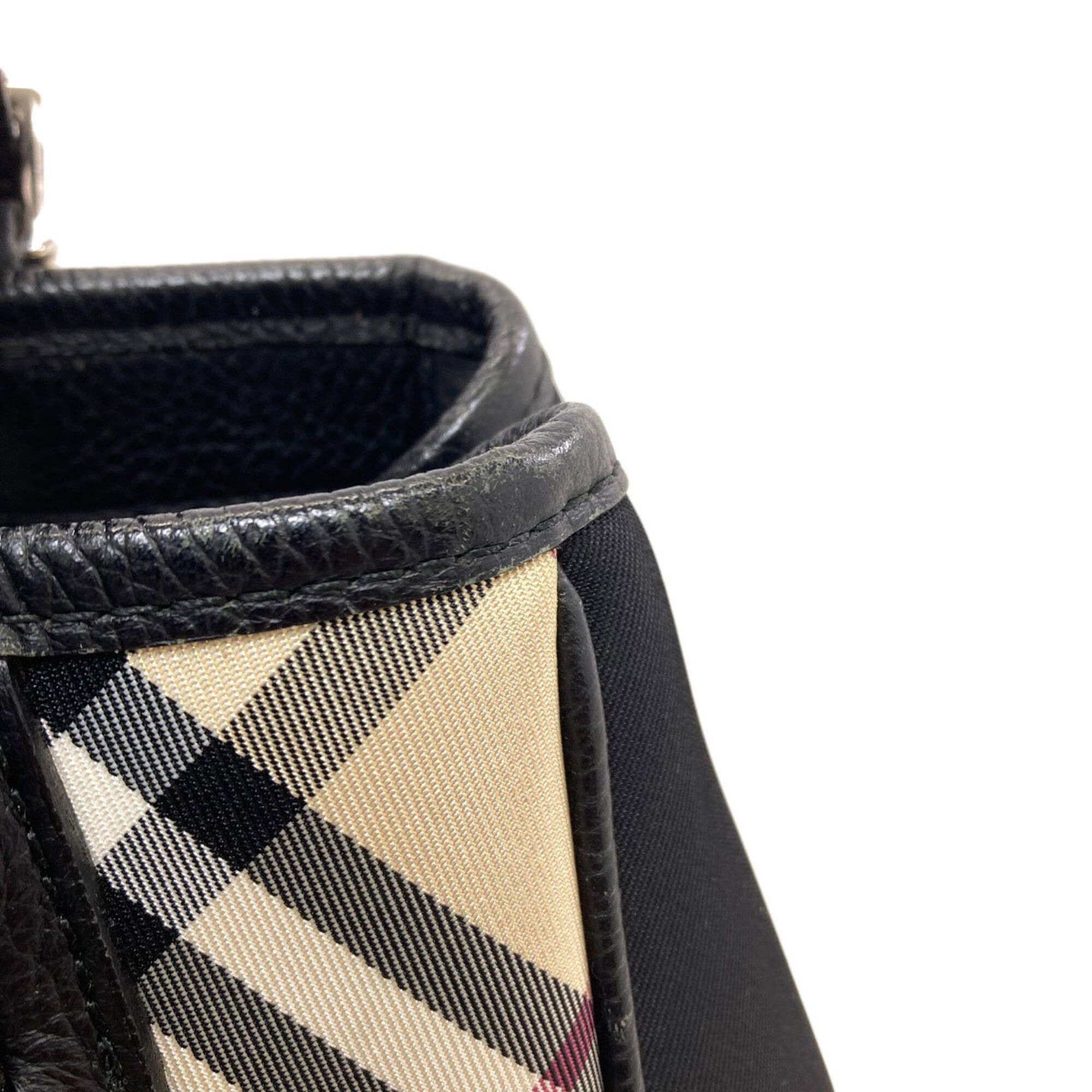 Burberry Burberry Check Nylon Handbag for Women BURBERRY Size ONE SIZE - 14 Thumbnail