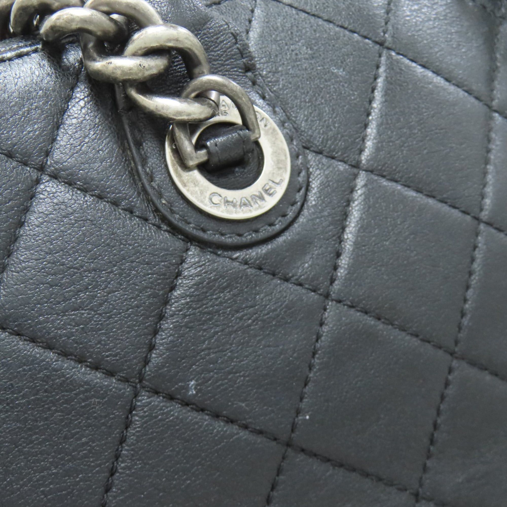Chanel Chanel Matelassé 2-Way Tote Bag with Silver Hardware, Calfskin, Women's. Size ONE SIZE - 18 Thumbnail