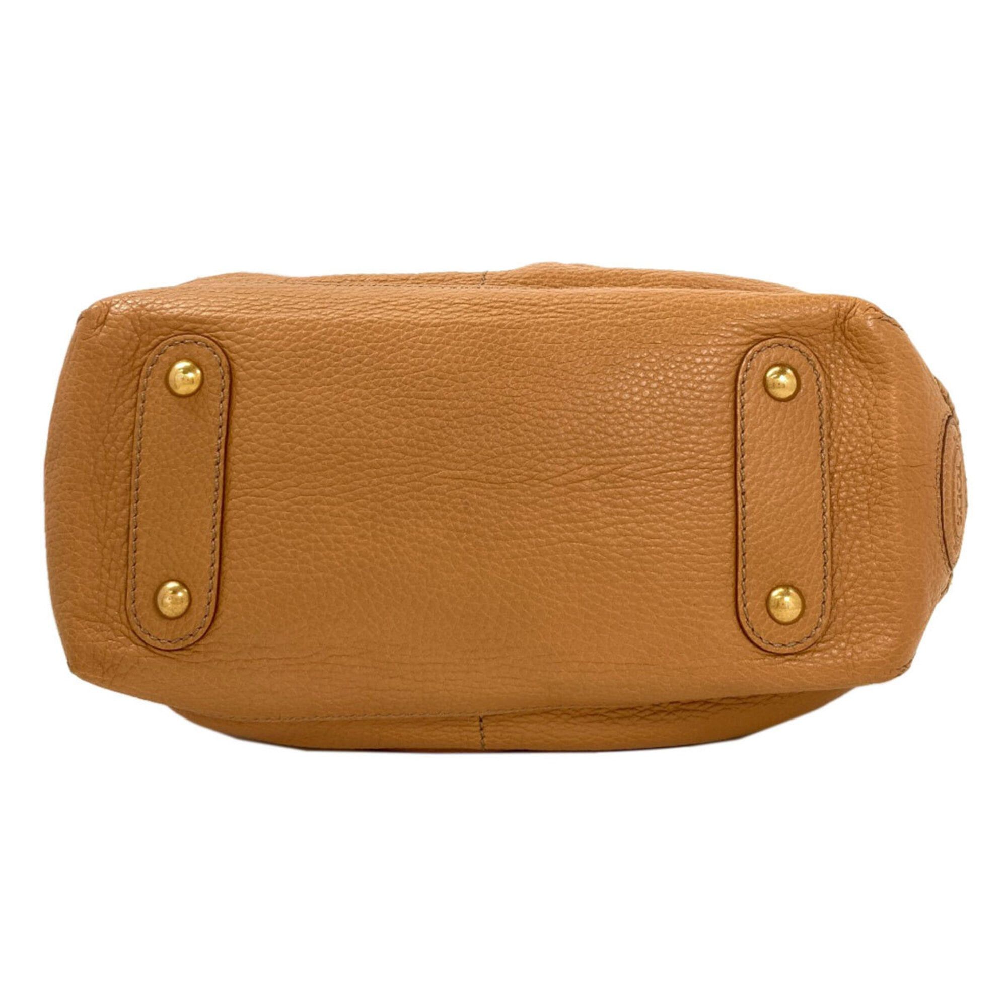 Tod's Tod's Mini Boston Handbag Leather Women's TODS Size ONE SIZE - 4 Thumbnail