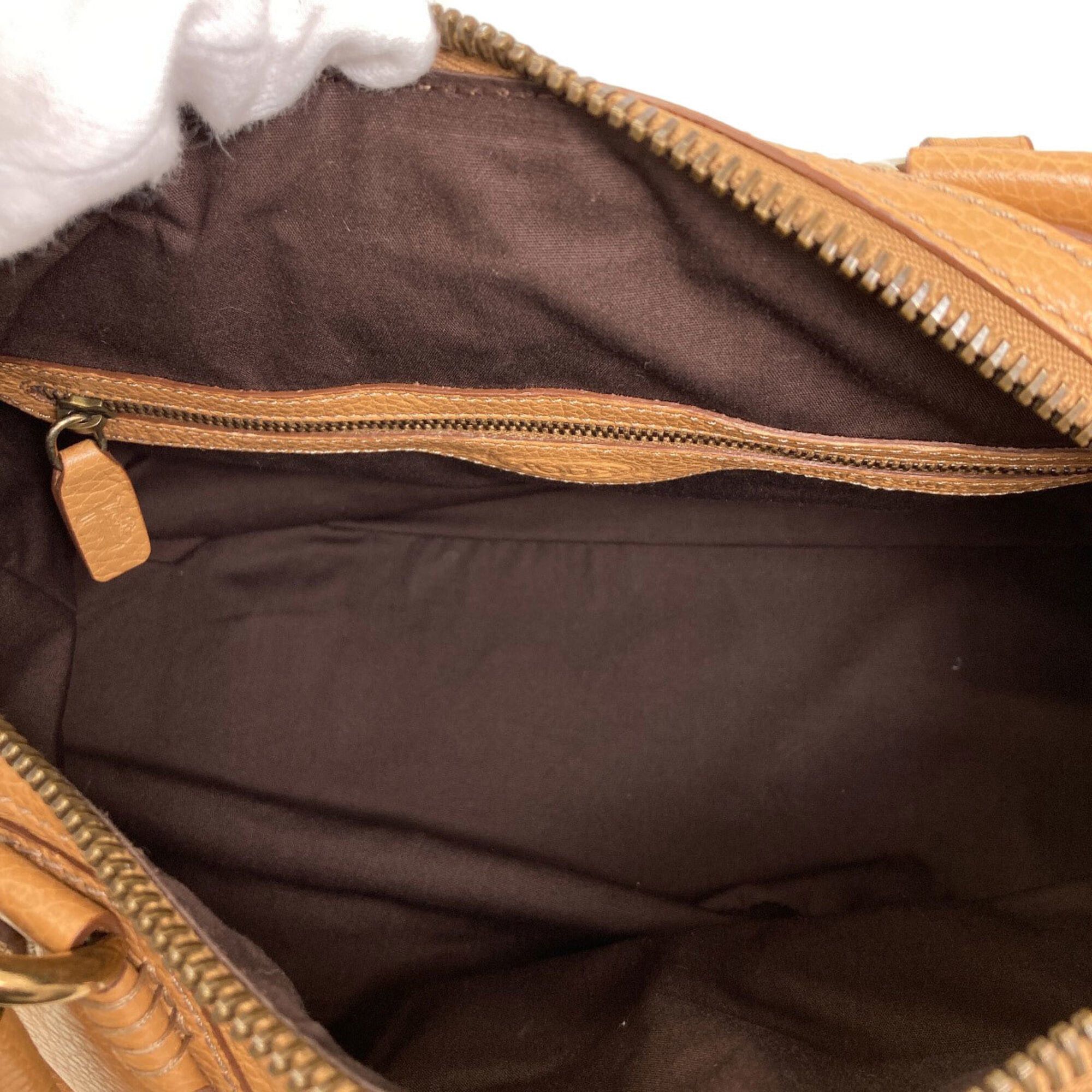 Tod's Tod's Mini Boston Handbag Leather Women's TODS Size ONE SIZE - 5 Thumbnail