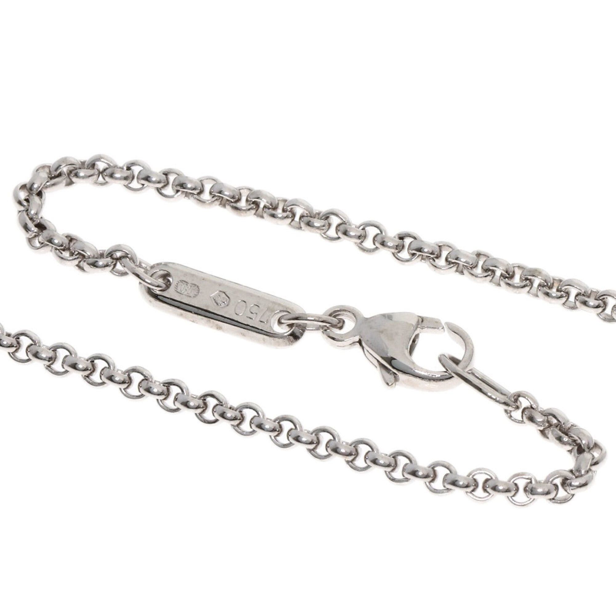 Chopard Chopard Happy Diamonds Cross Necklace 18K White Gold Women's Size ONE SIZE - 3 Thumbnail