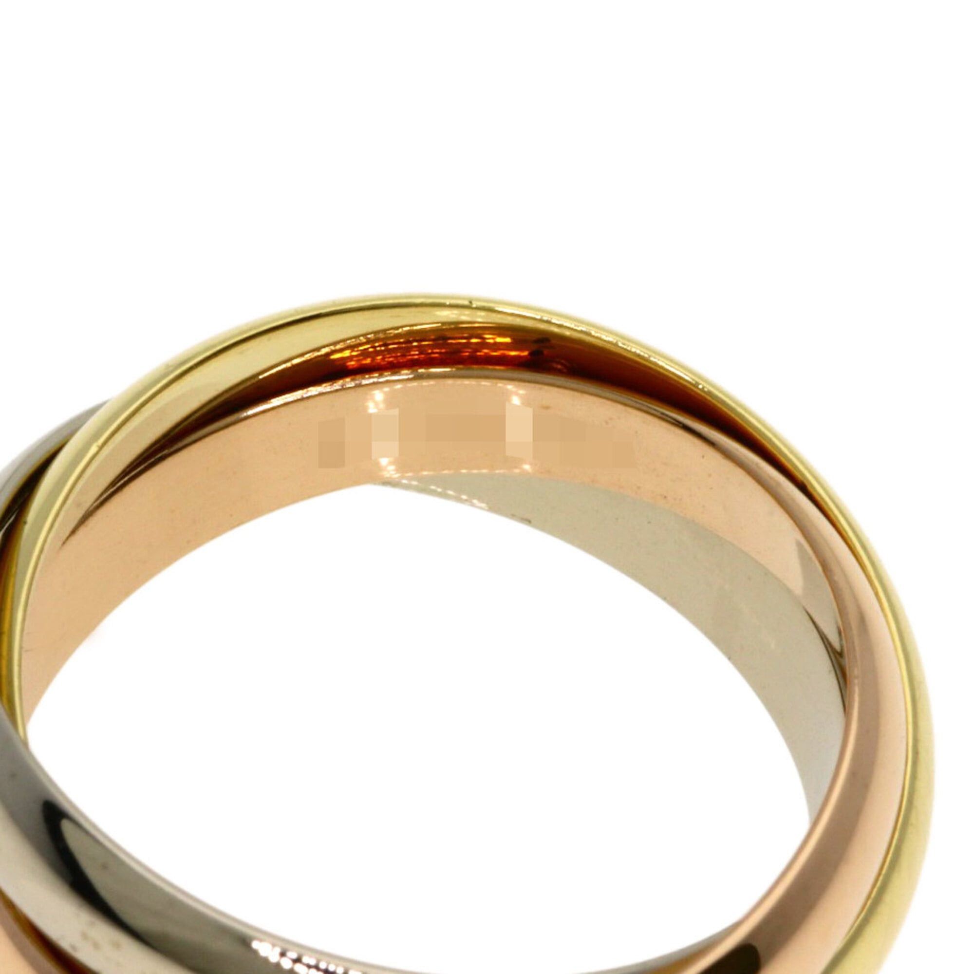 Cartier Cartier Trinity #54 Ring - 18K Yellow Gold/18K White Pink Gold Women's CARTIER Size ONE SIZE - 4 Thumbnail
